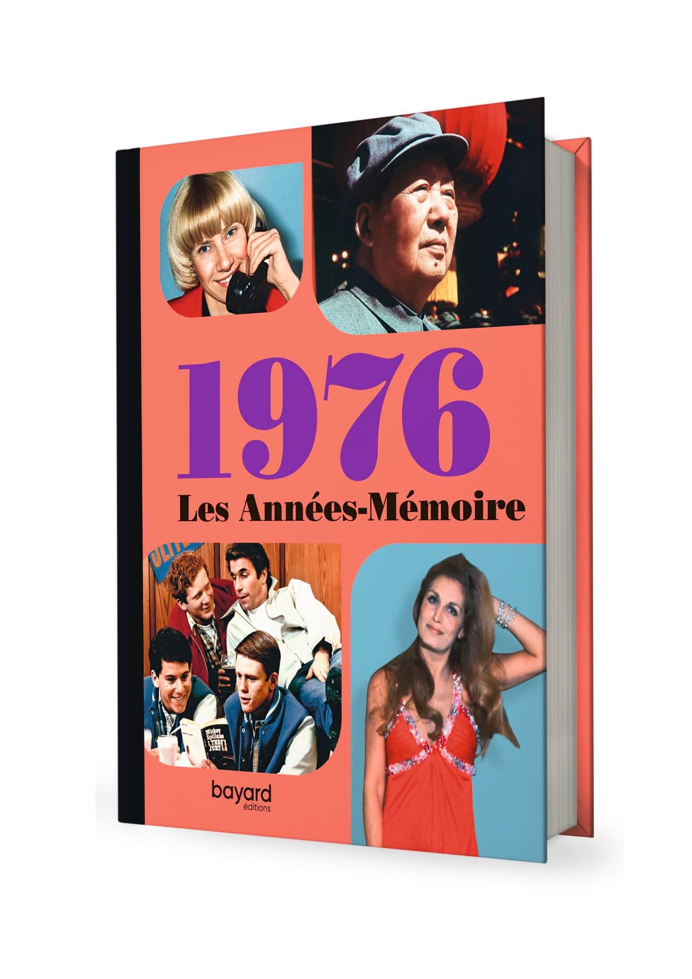 Les Années-Mémoire volume 1976: Beau livre grand format. Idée cadeau originale : livre anniversaire-176 pages. +300 photos d'époque. 9782227502017