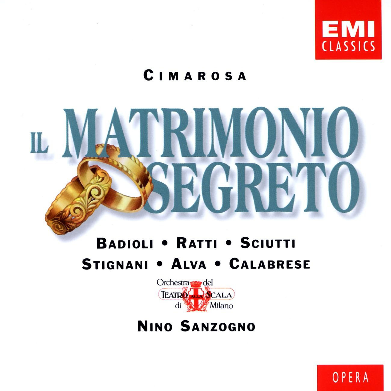 Il Matrimonio segreto 0724356651326