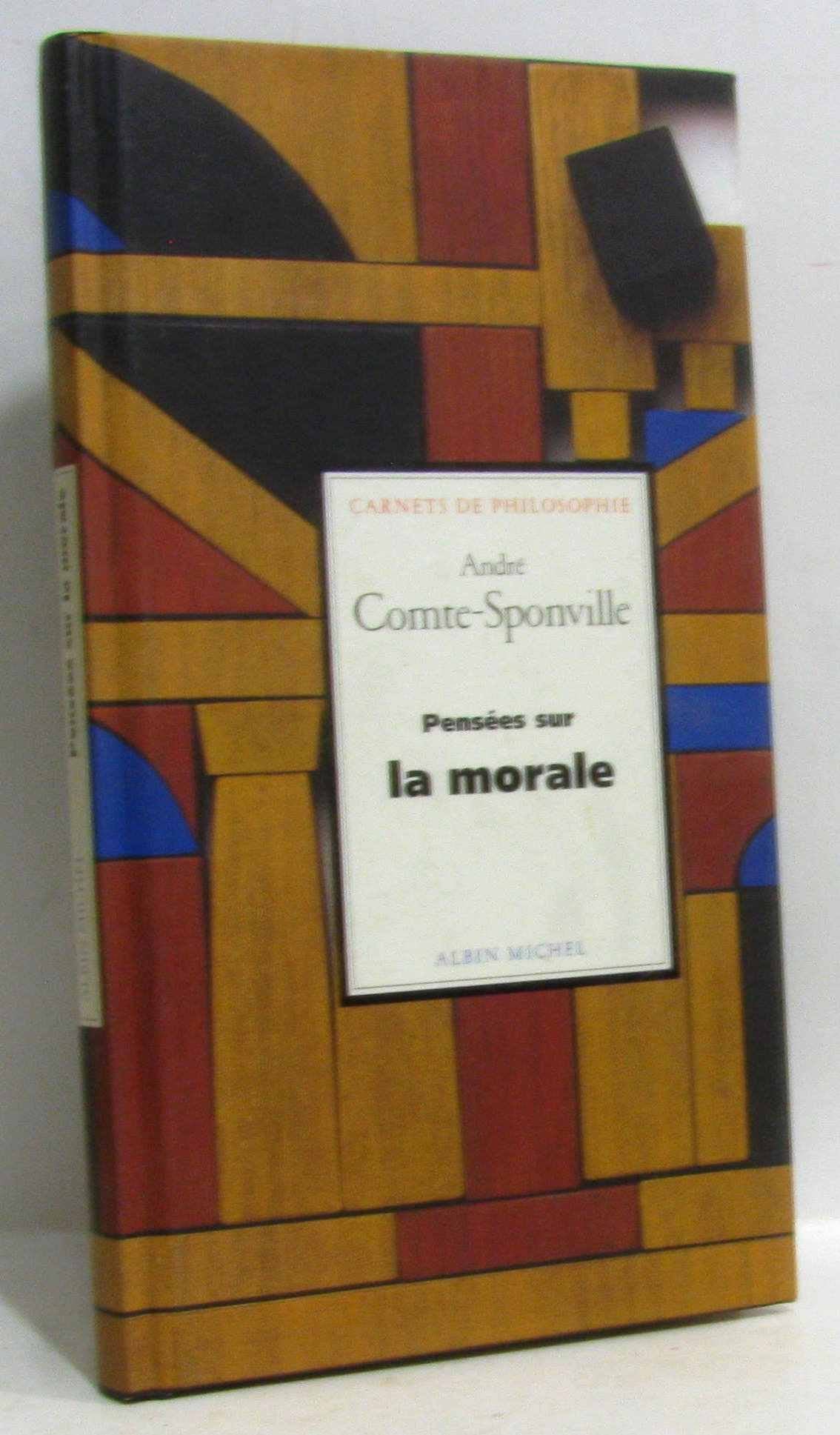 Pensees sur la morale 9782226090416