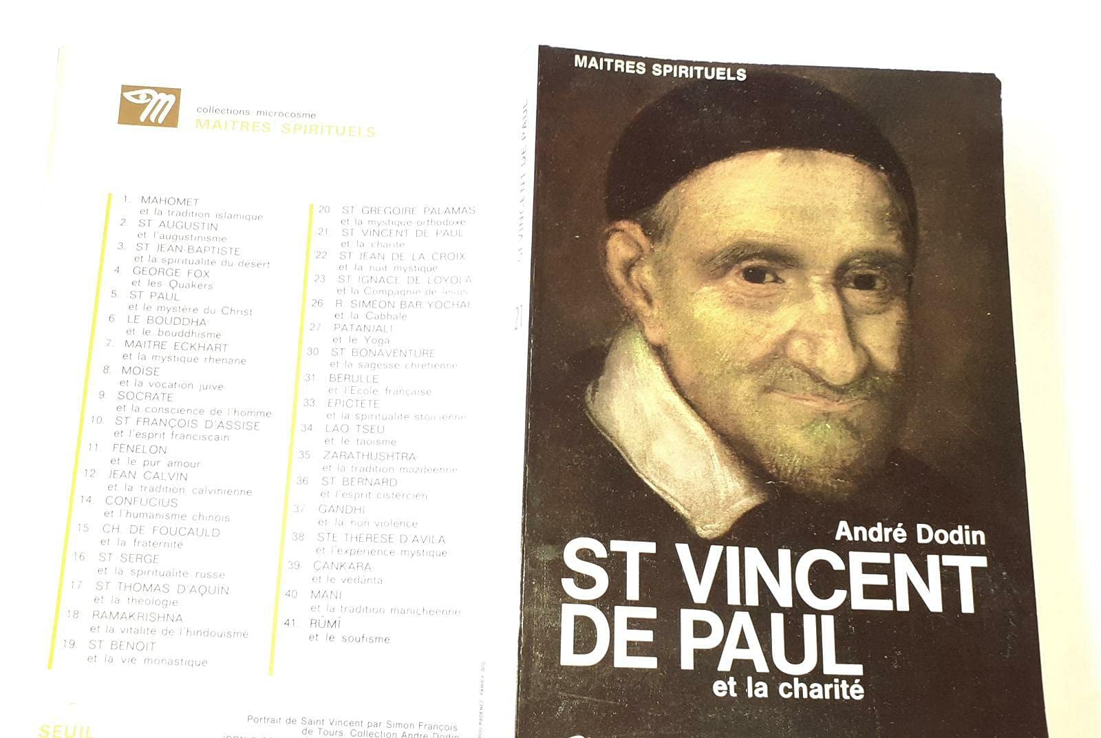 St vincent de paul et la charite - collection maîtres spirituels n°21 