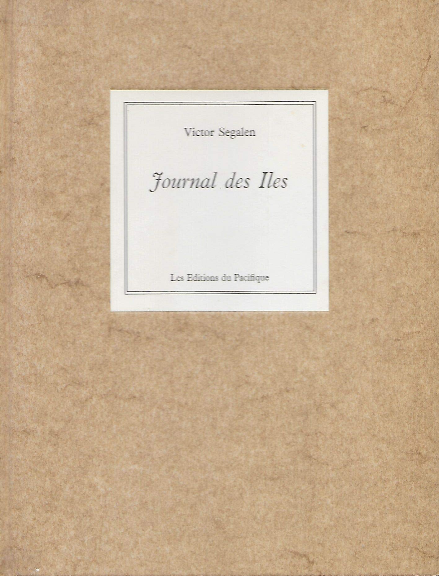 Journal des îles 9782857000747