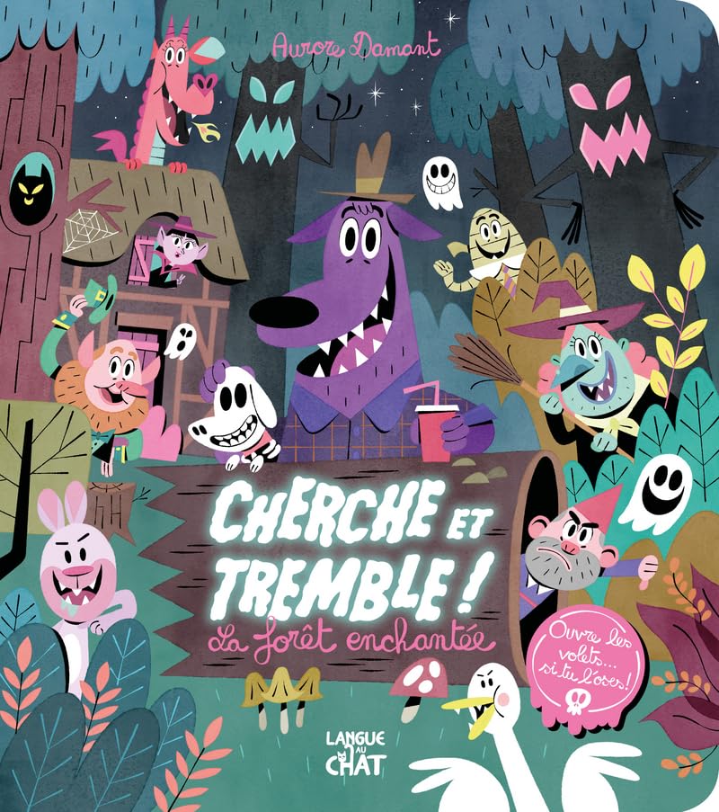 Cherche et tremble - La forêt enchantée - Album tout-carton - Cherche et trouve - Dès 4 ans 9782806310828