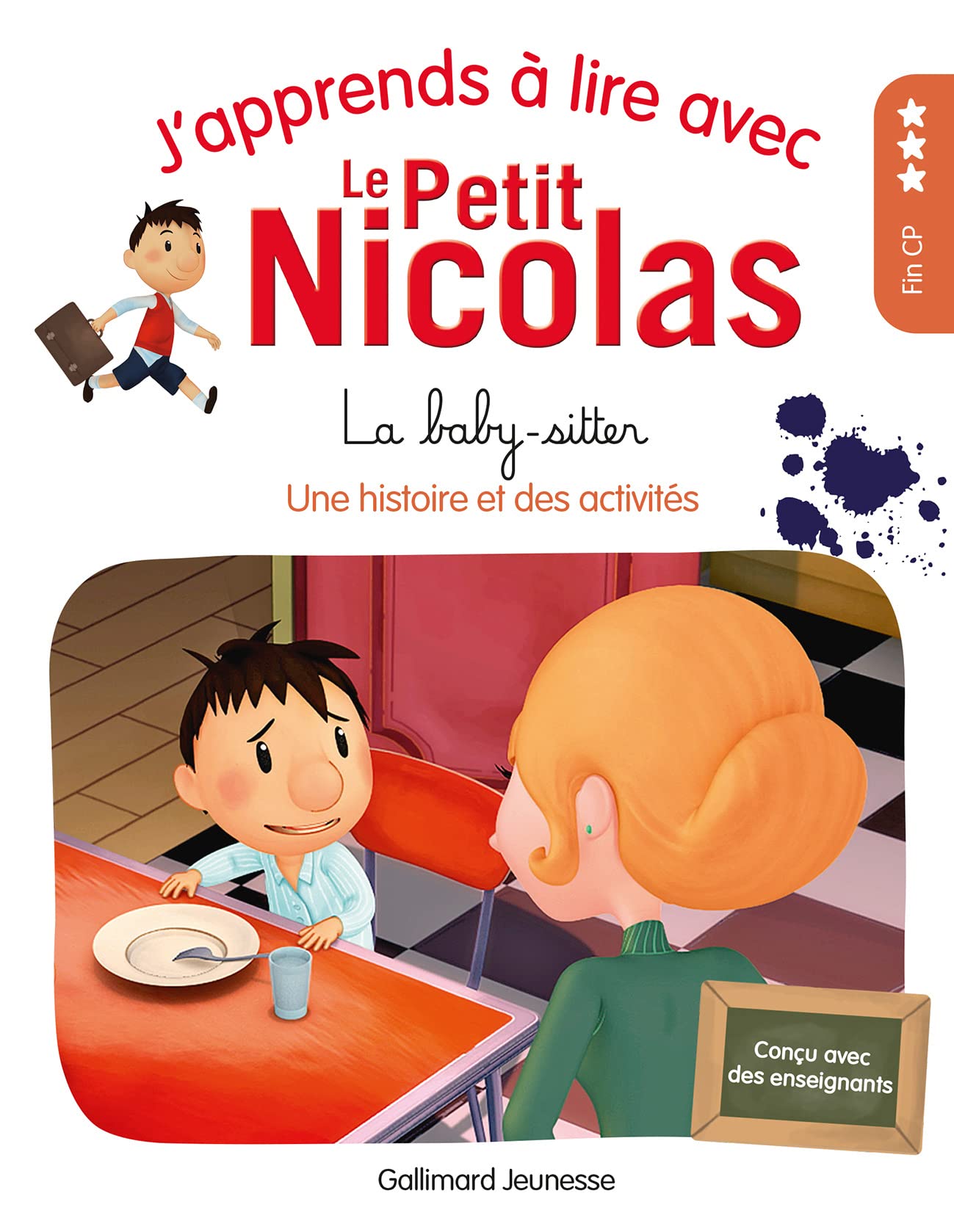 J'APPRENDS A LIRE AVEC LE PETIT NICOLAS - 10 LA BABY-SITTER 9782075166096