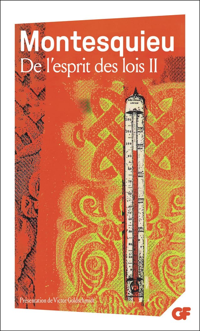 De l'esprit des lois, tome 2 9782080703262