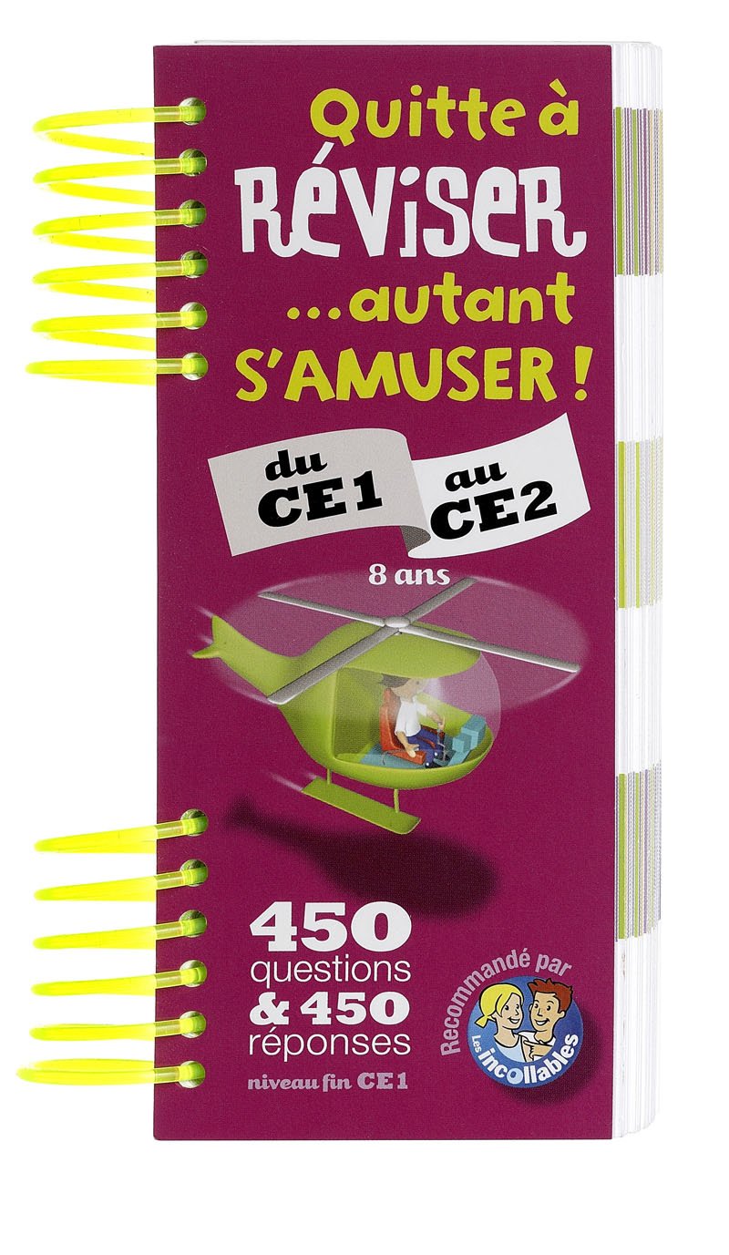 Quitte à réviser... autant s'amuser !: Du CE1 au CE2 9782842039370