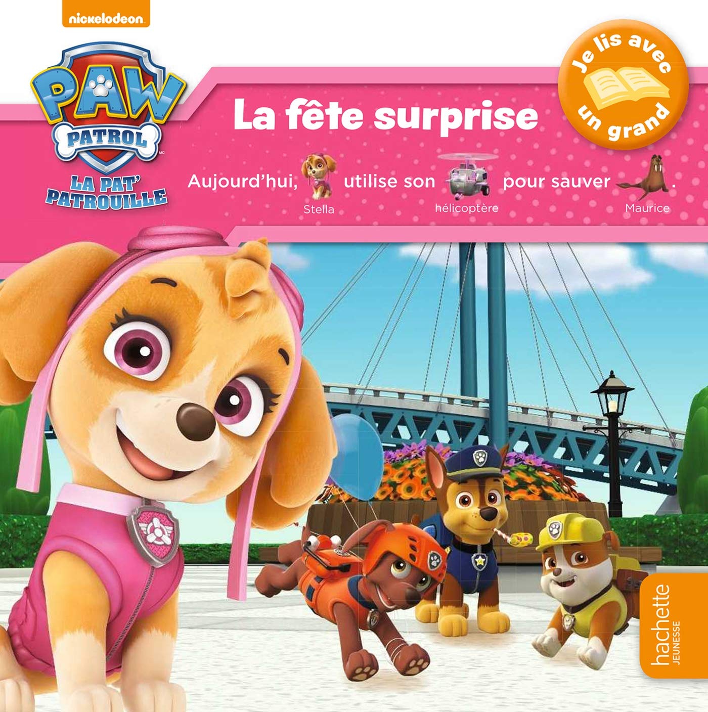Paw Patrol-La Pat'Patrouille - Je lis avec un grand - La fête surprise 9782017050452