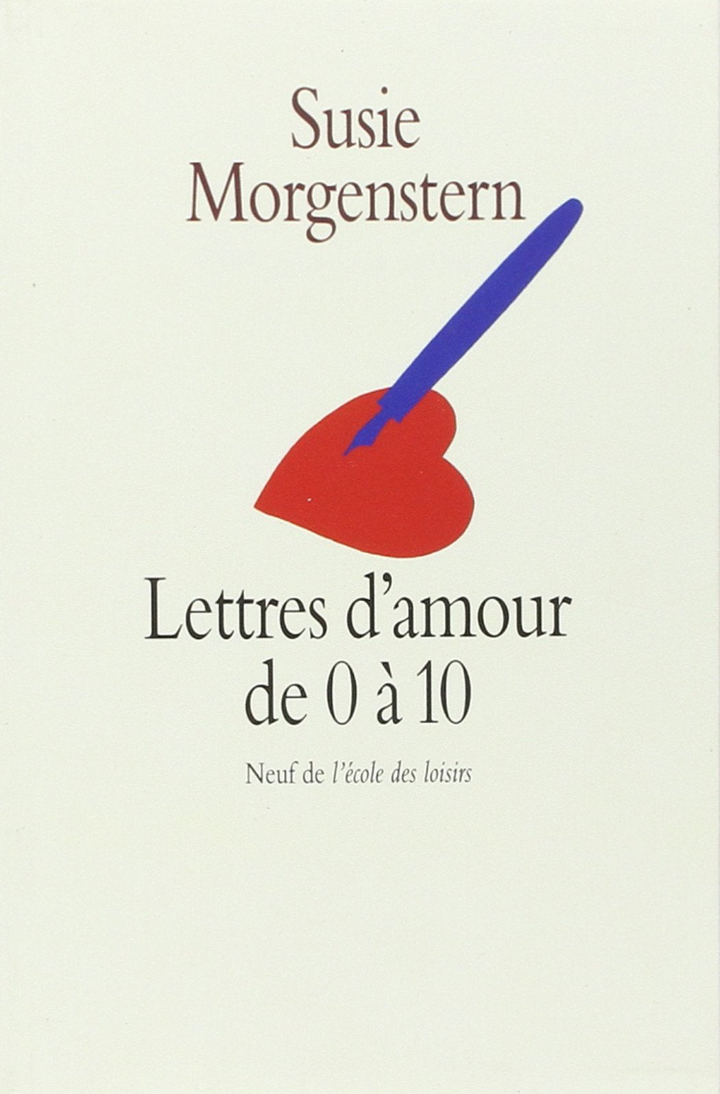 Lettres d'amour de 0 à 10 ans 9782211036931