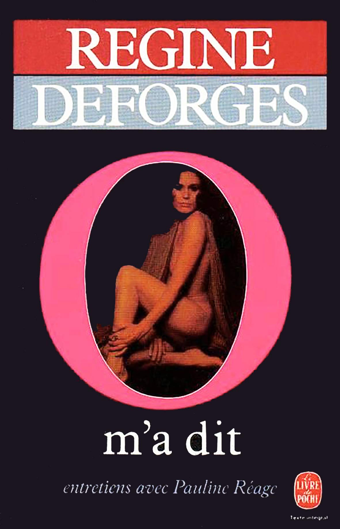 O m'a dit: Entretiens avec Pauline Réage 9782253015314