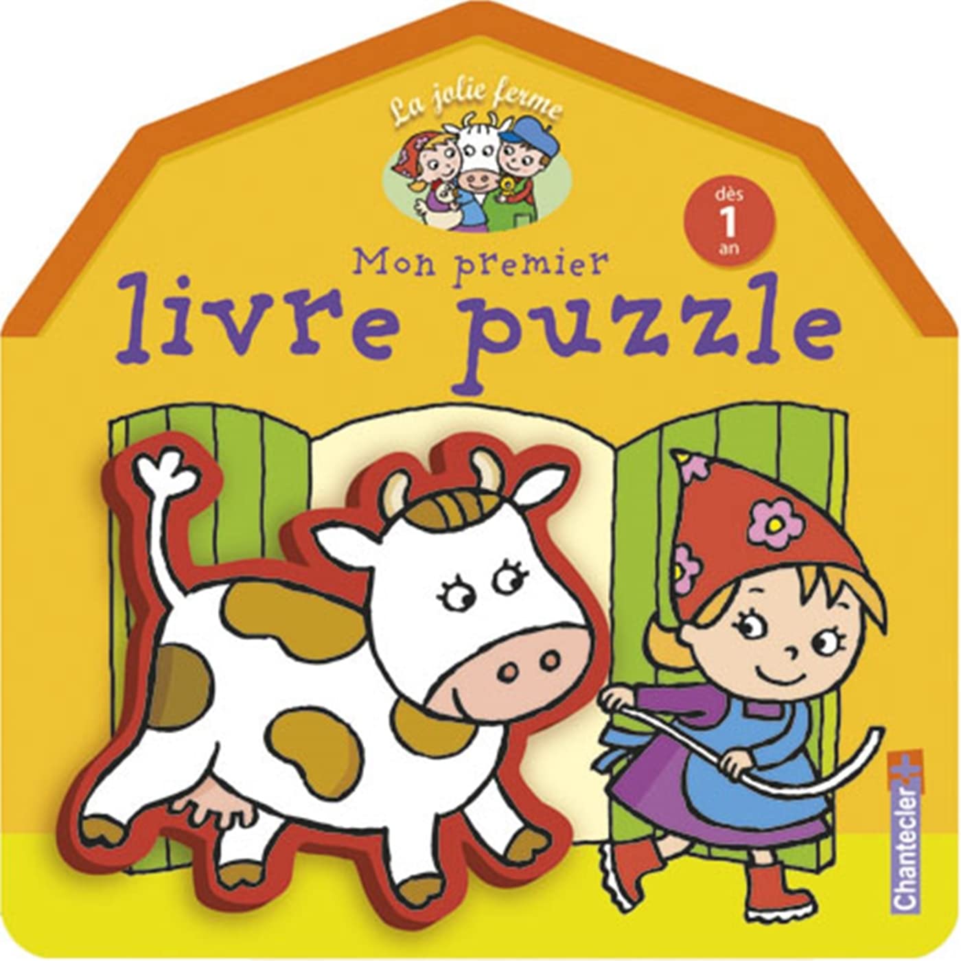 JOLIE FERME - MON PREMIER LIVRE PUZZLE (DES 1 AN) (LA) 9782803450565