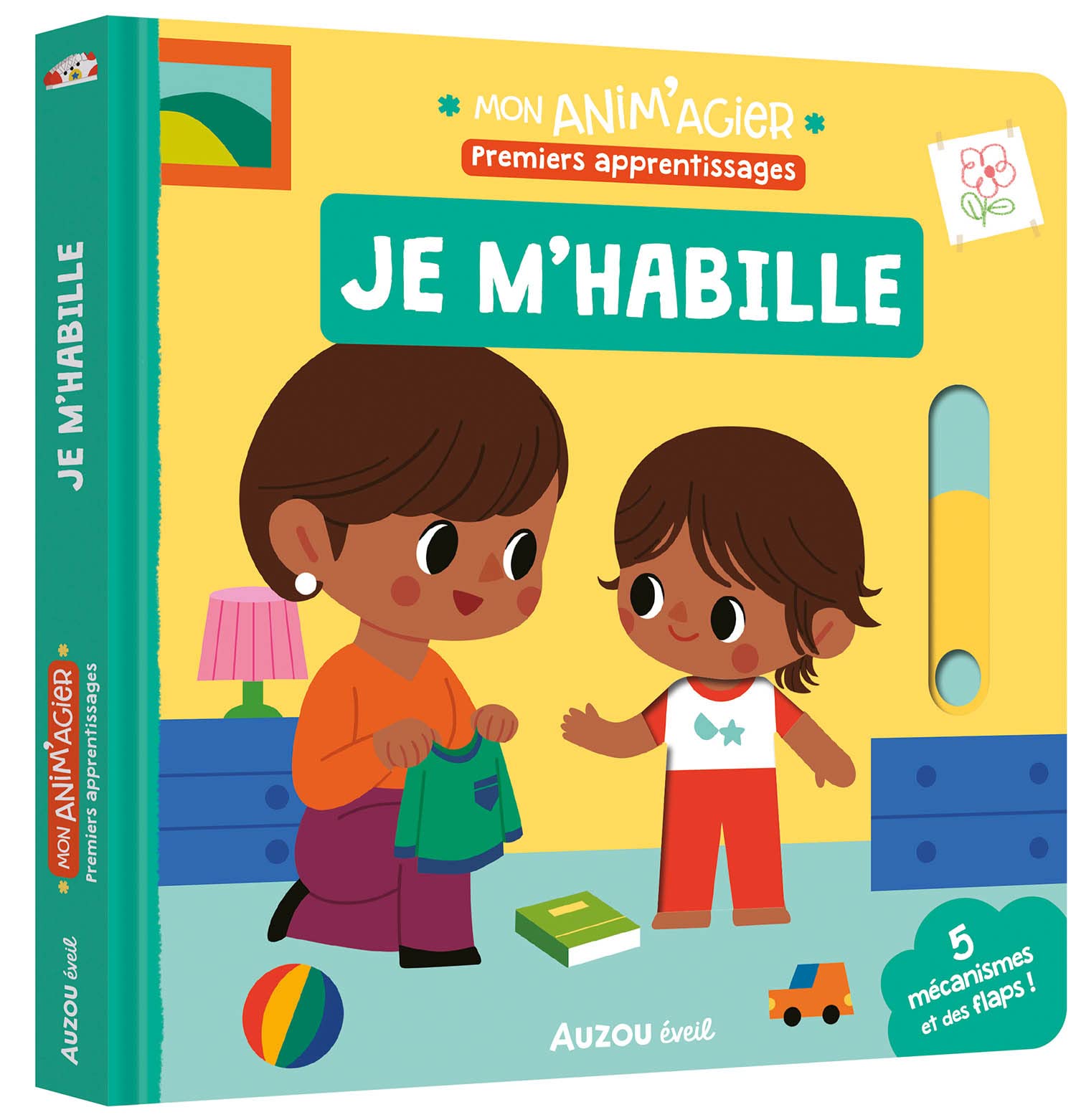 Mon anim'agier - premiers apprentissages - je m'habille 9782733888797