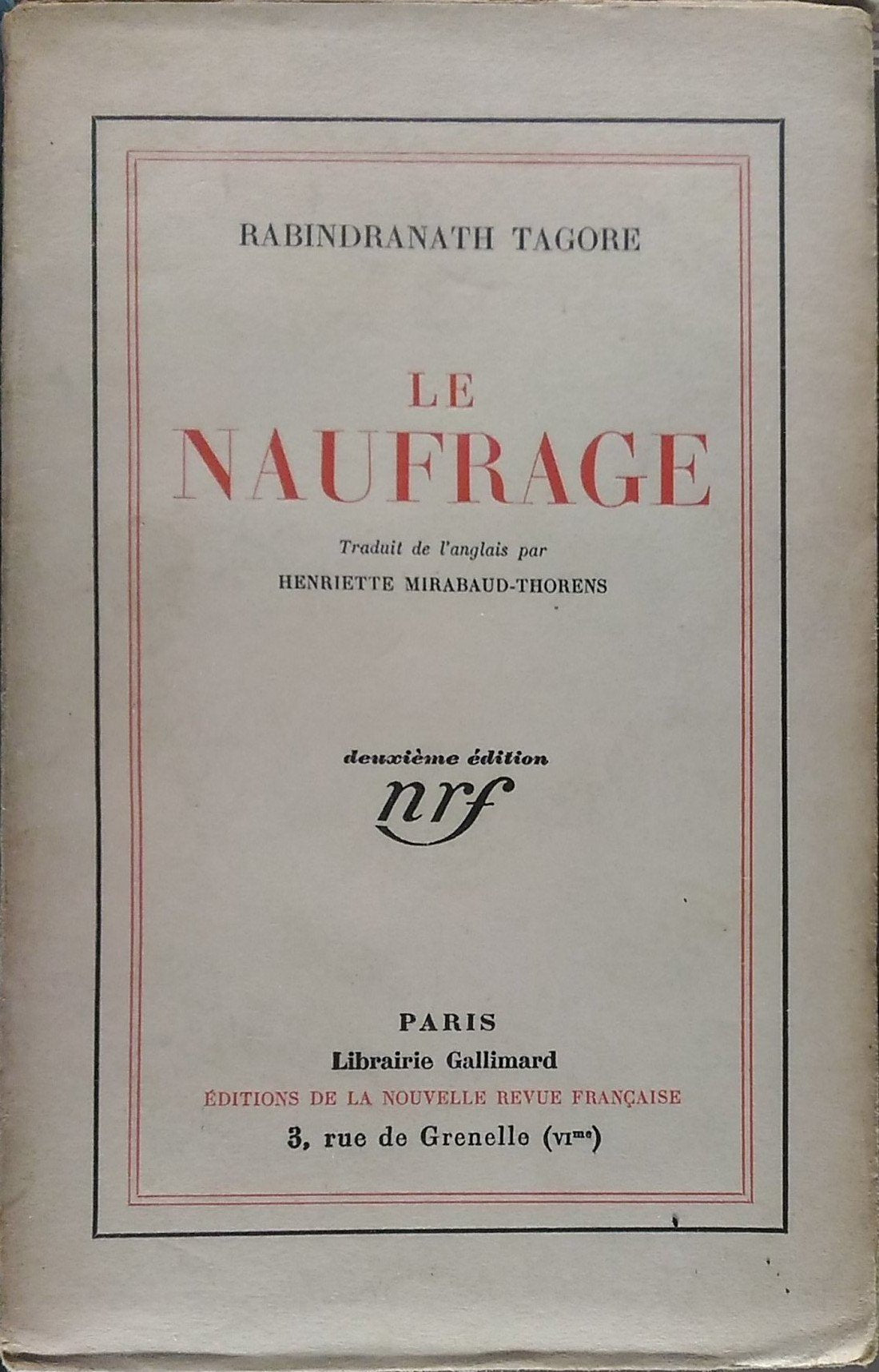 LE NAUFRAGE 9782070261765