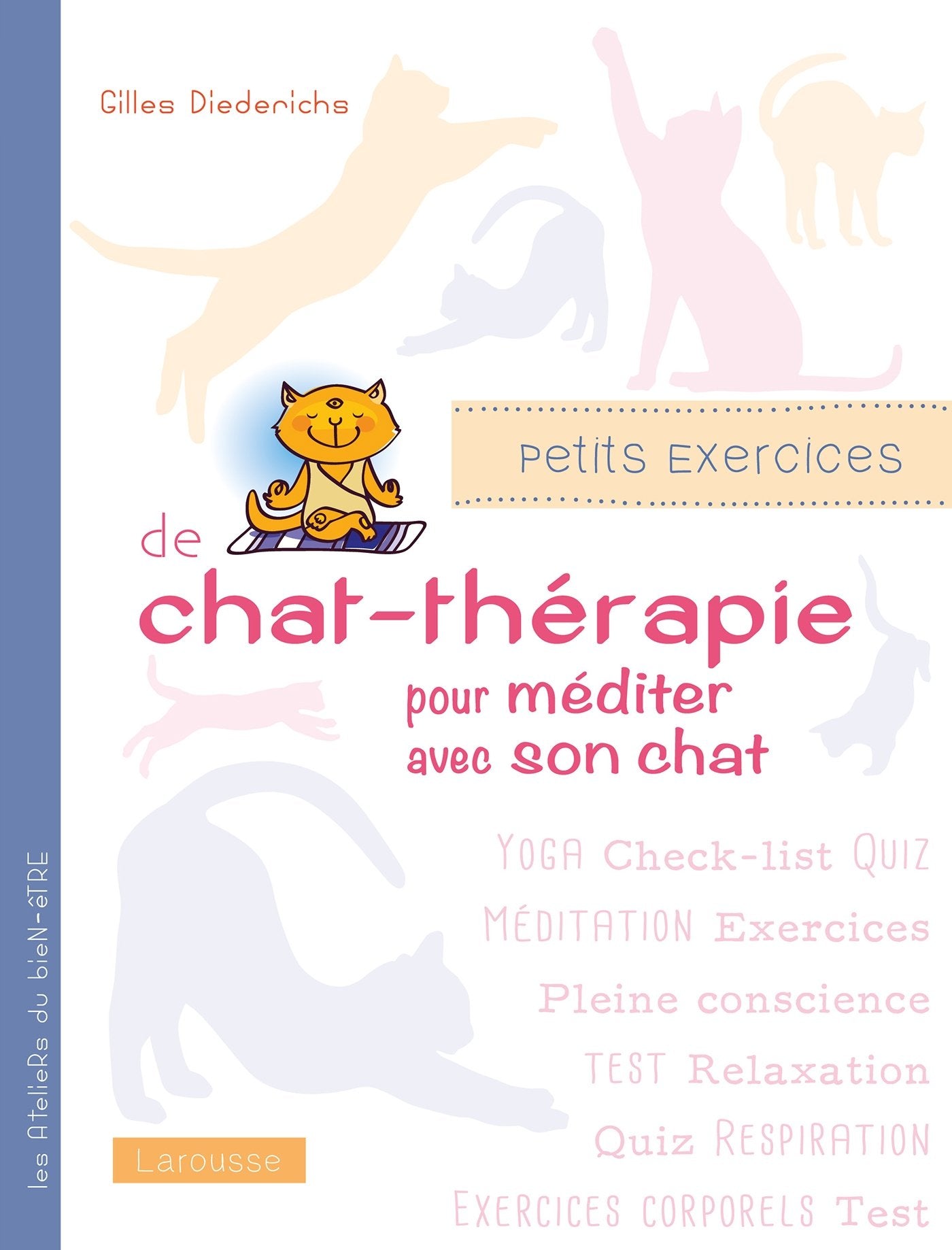 Petits exercices de chat-thérapie pour méditer avec son chat 9782035879592