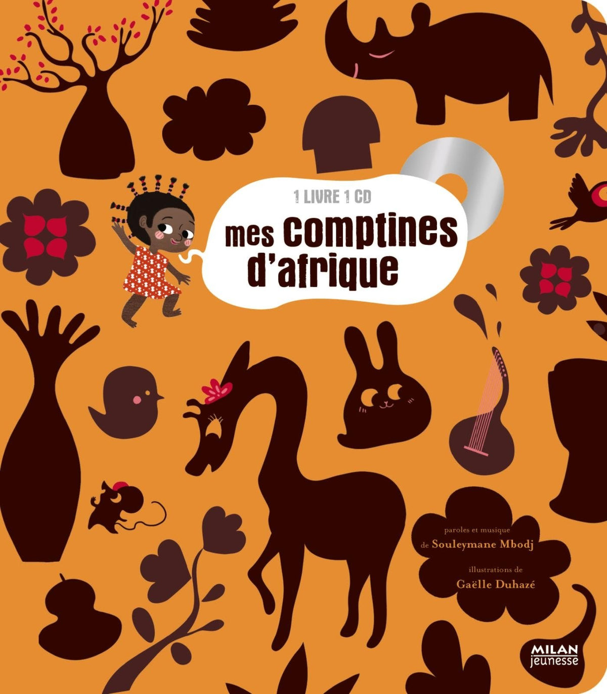 Mes comptines d'Afrique + CD 9782745944634