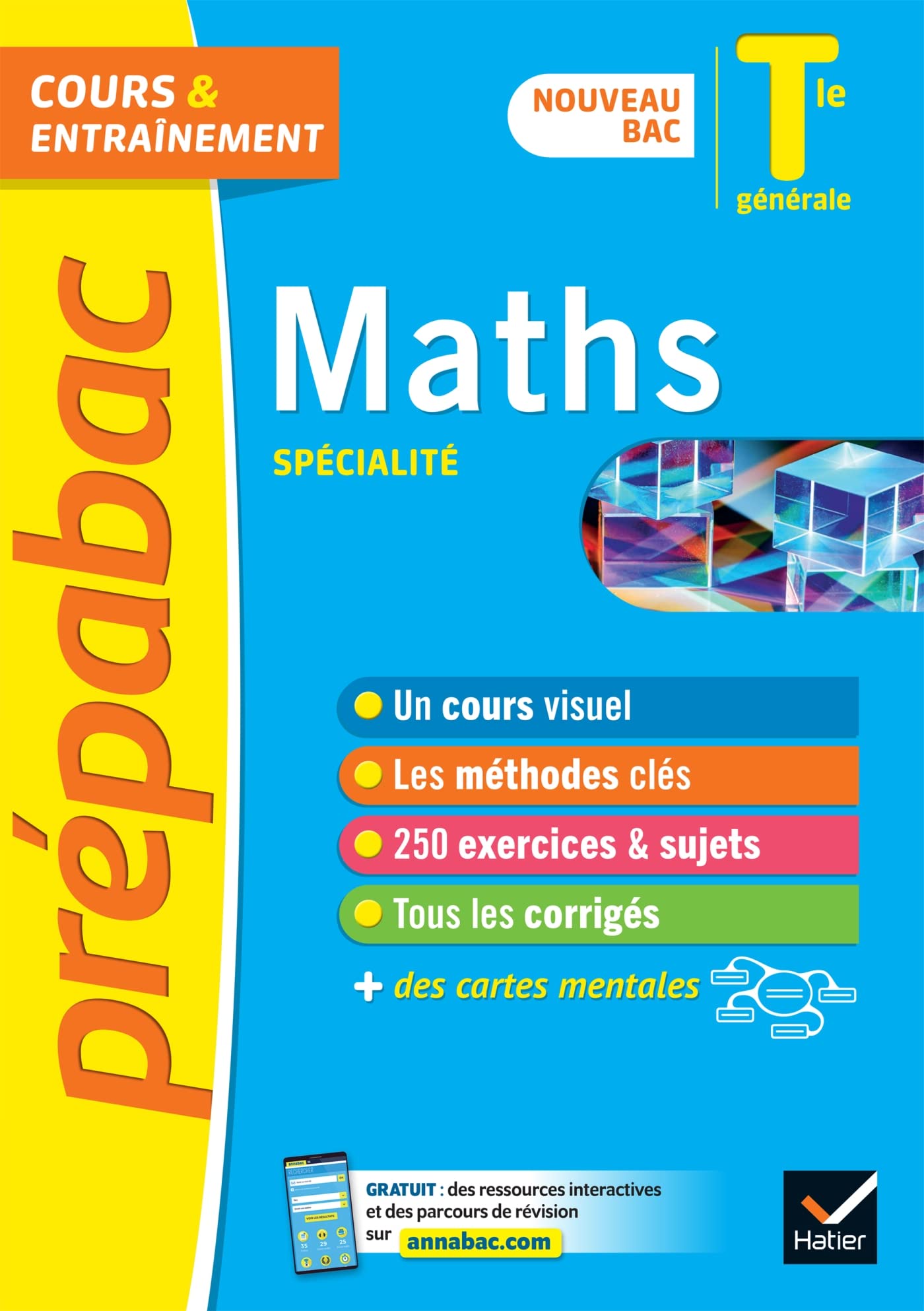 Prépabac Maths (spécialité) Tle générale - Bac 2023: nouveau programme de Terminale 9782401064683