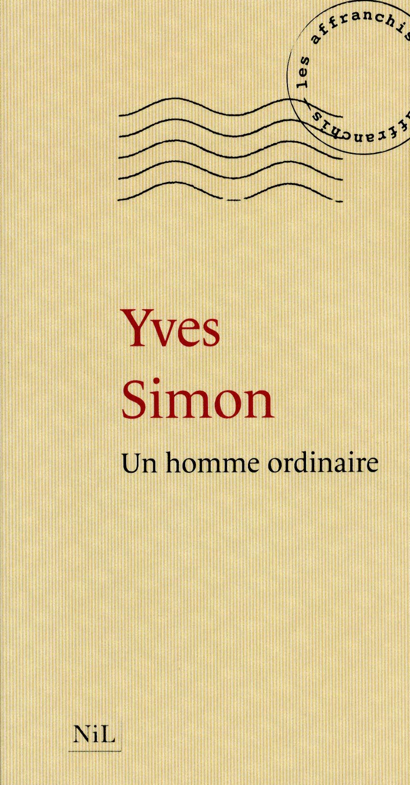 Un homme ordinaire 9782841115778