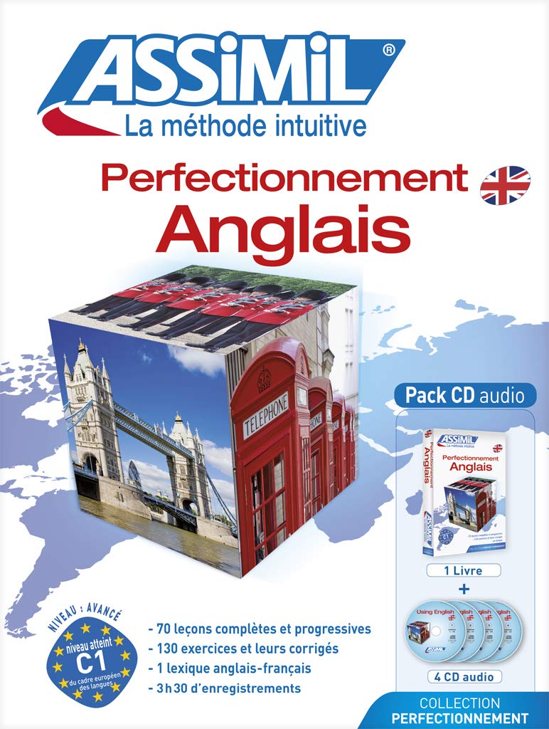 Perfectionnement Anglais (1 livre + 4 CD Audio) 9782700517231