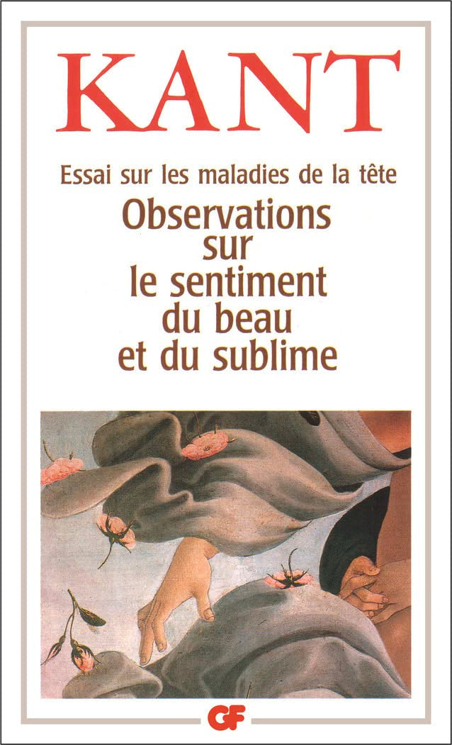 Essai sur les maladies de la tête - Observations sur le sentiment du beau et du sublime 9782080705716