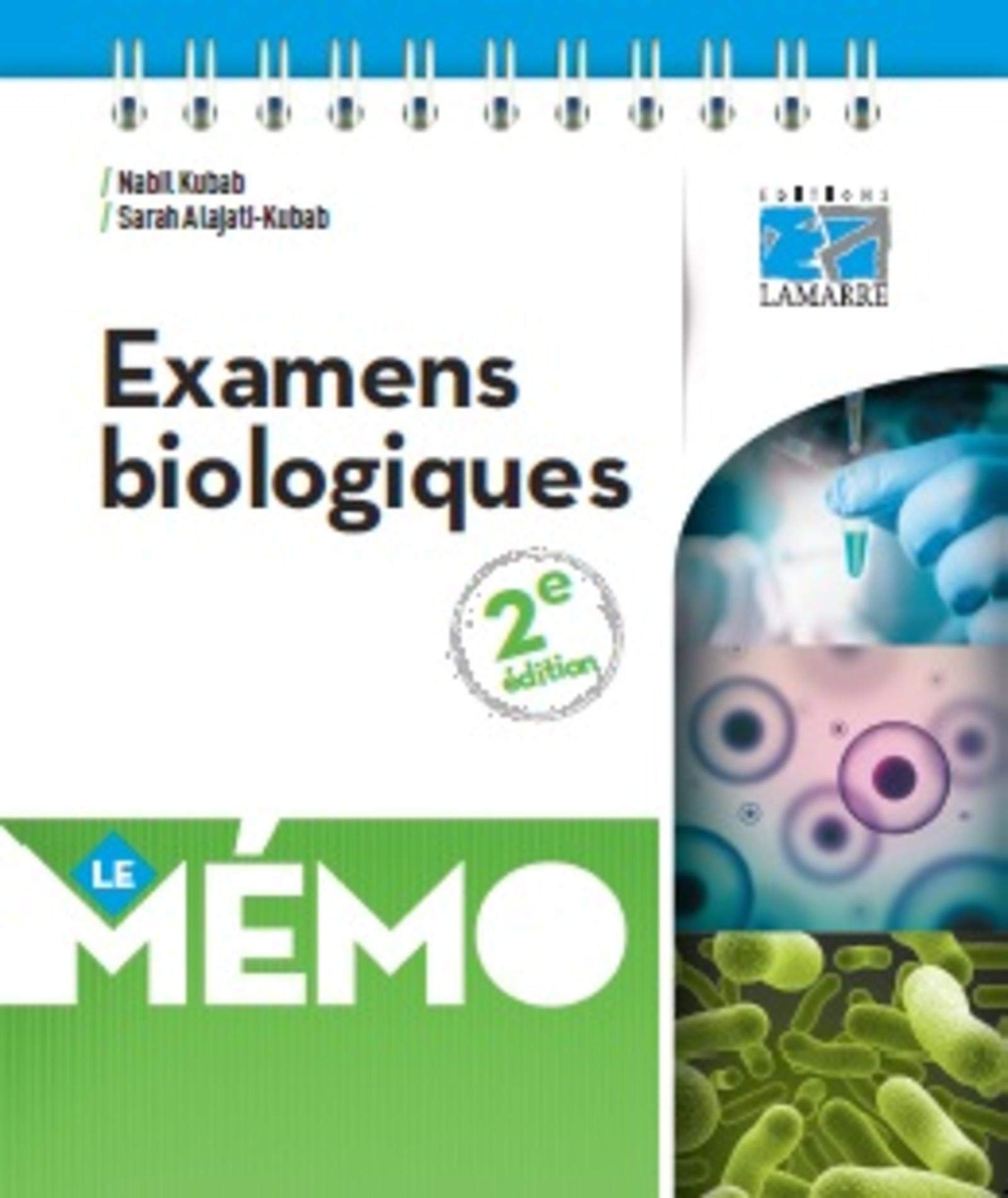 Examens biologiques 9782757308448