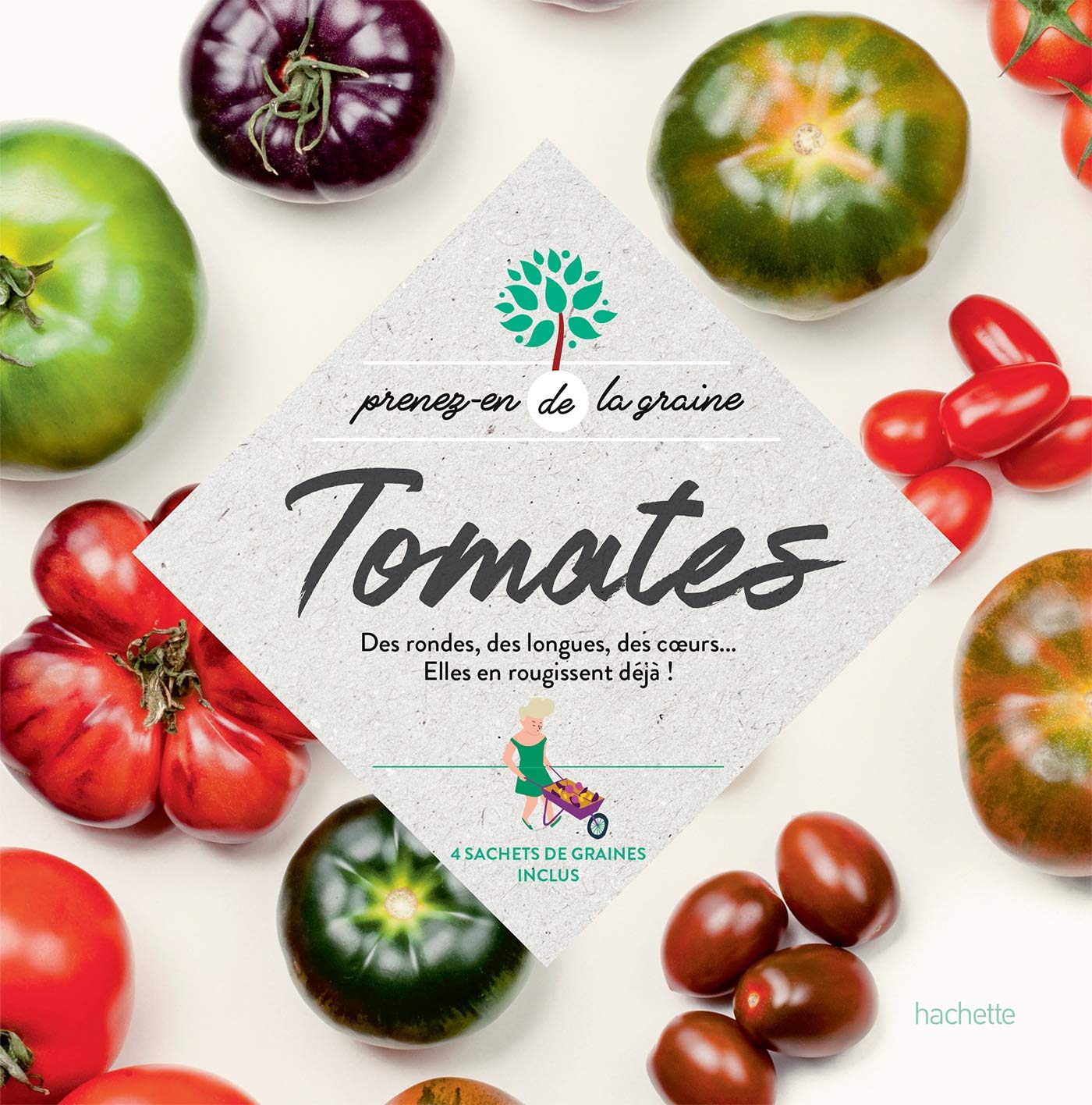 Tomates: Des rondes, des longues, des coeurs...Elles en rougissent déjà! 9782017040941