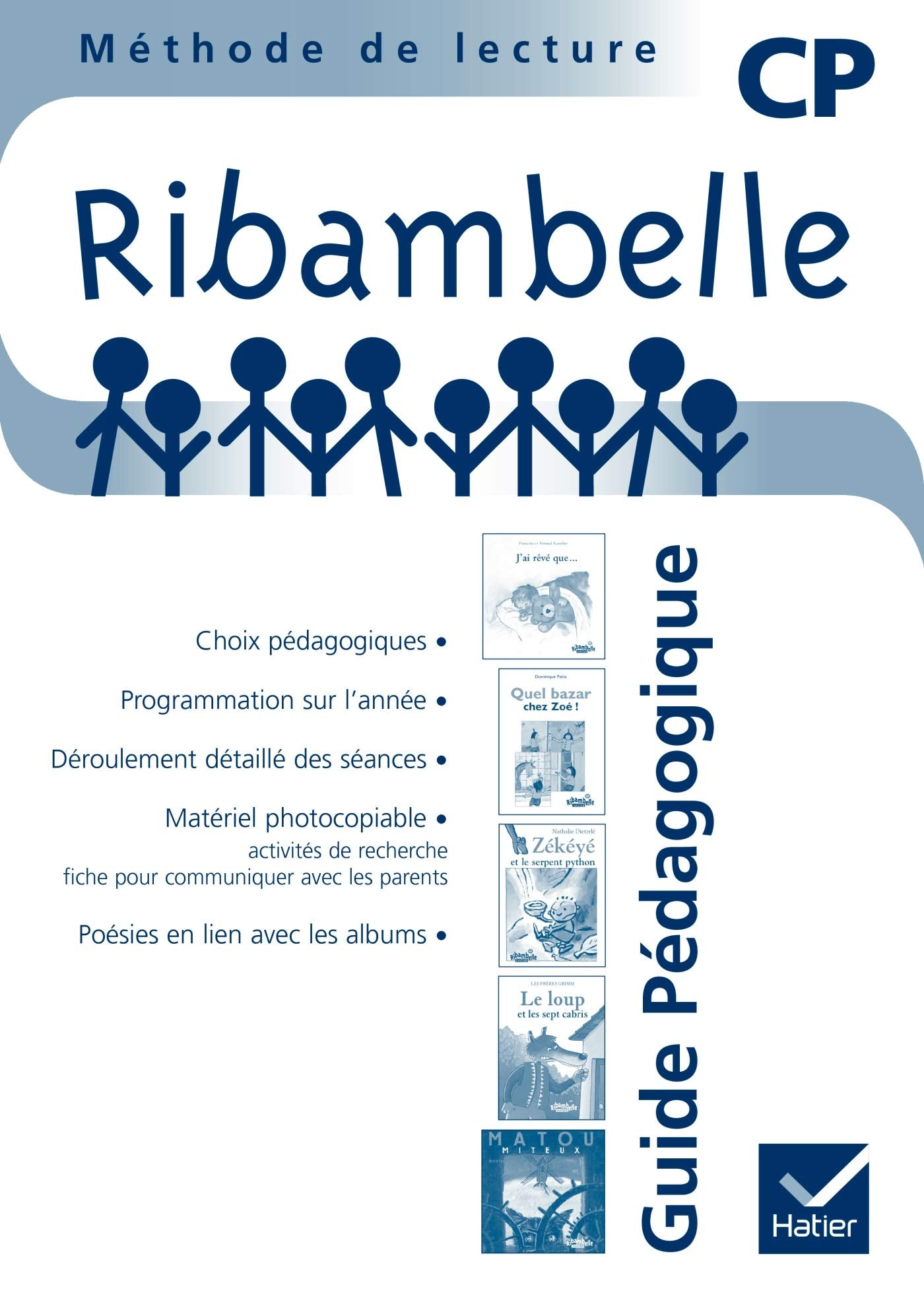 Ribambelle CP série bleue éd. 2008 - Guide pédagogique 9782218931321