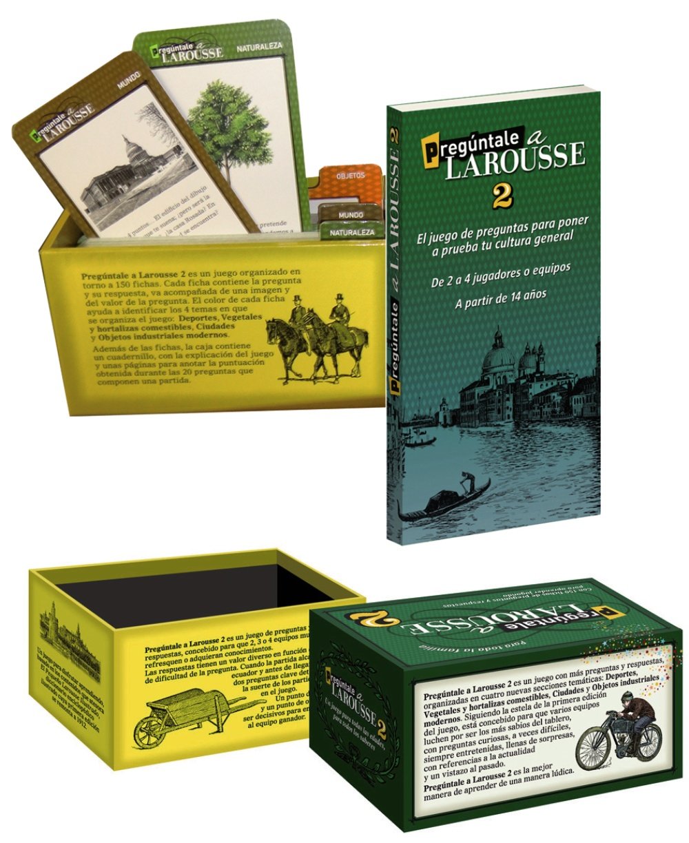 Pregúntale a Larousse / Ask Larousse: El juego de preguntas para poner a prueba tu cultura general / The Game of Questions to Test Your General Knowledge 9788480169806