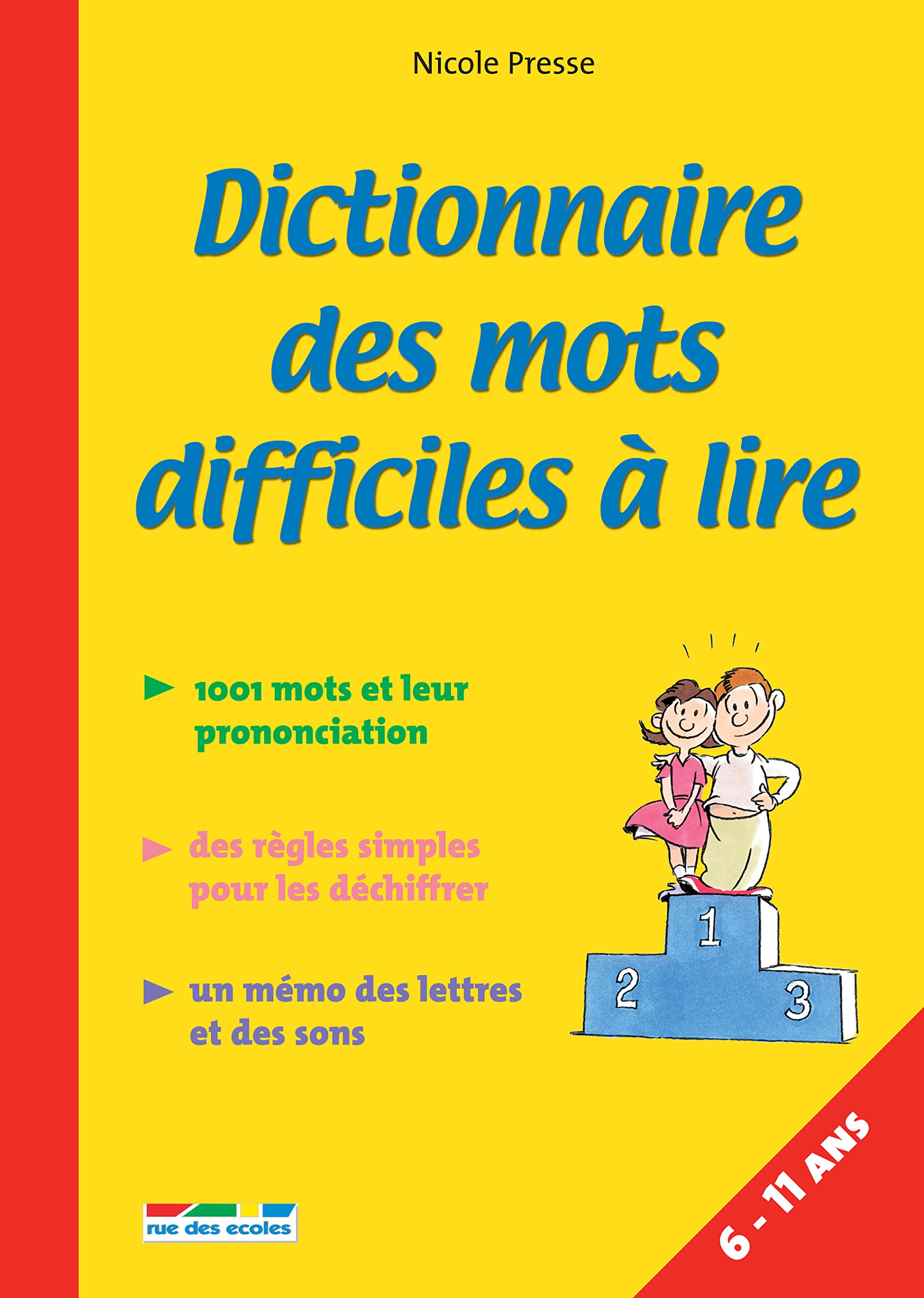 Dictionnaire des mots difficiles à lire 9782844312600