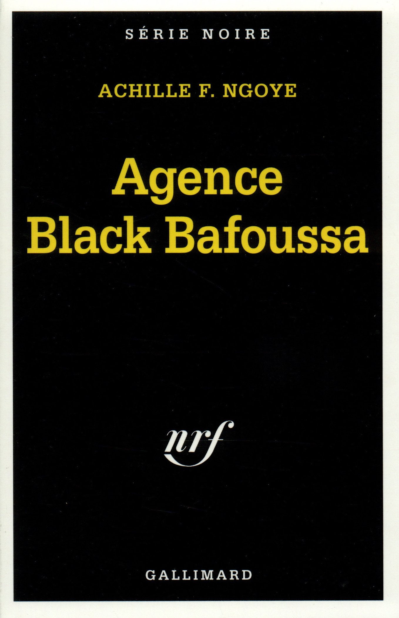 Agence Black Bafoussa 9782070495900