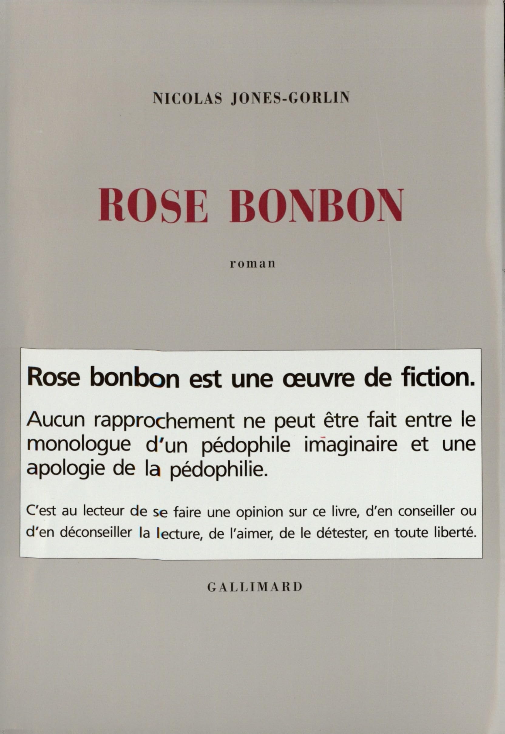 Rose bonbon 9782070766659