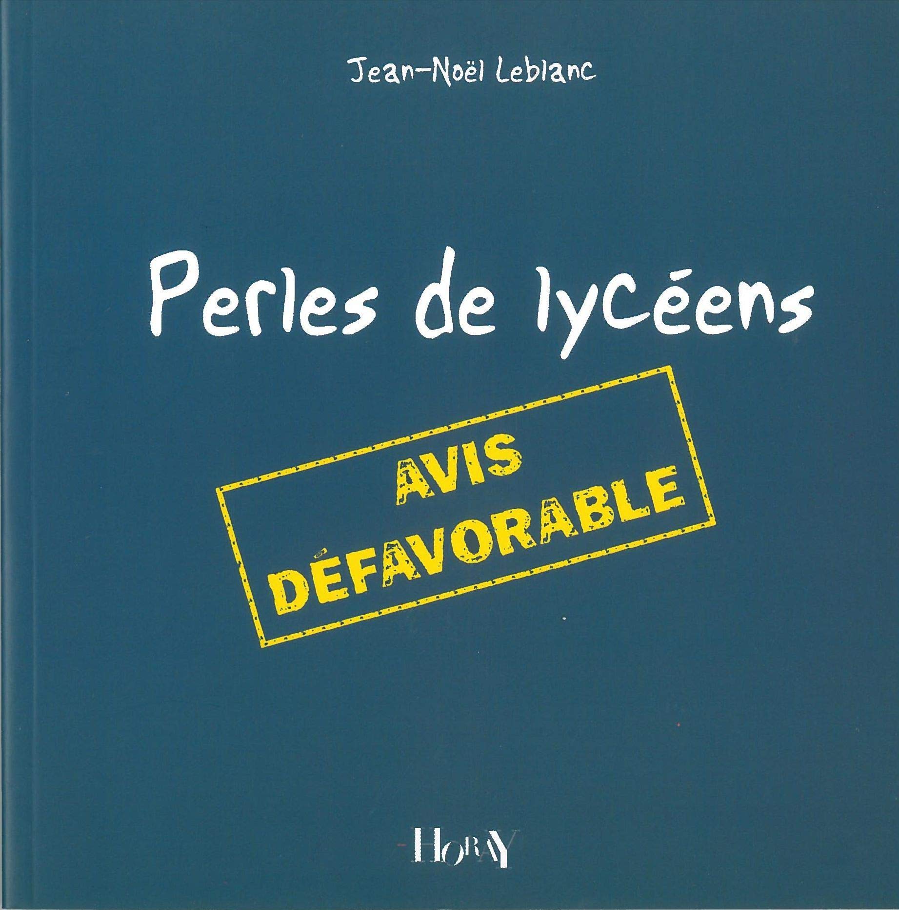 Perles de lycéens 9782705803797