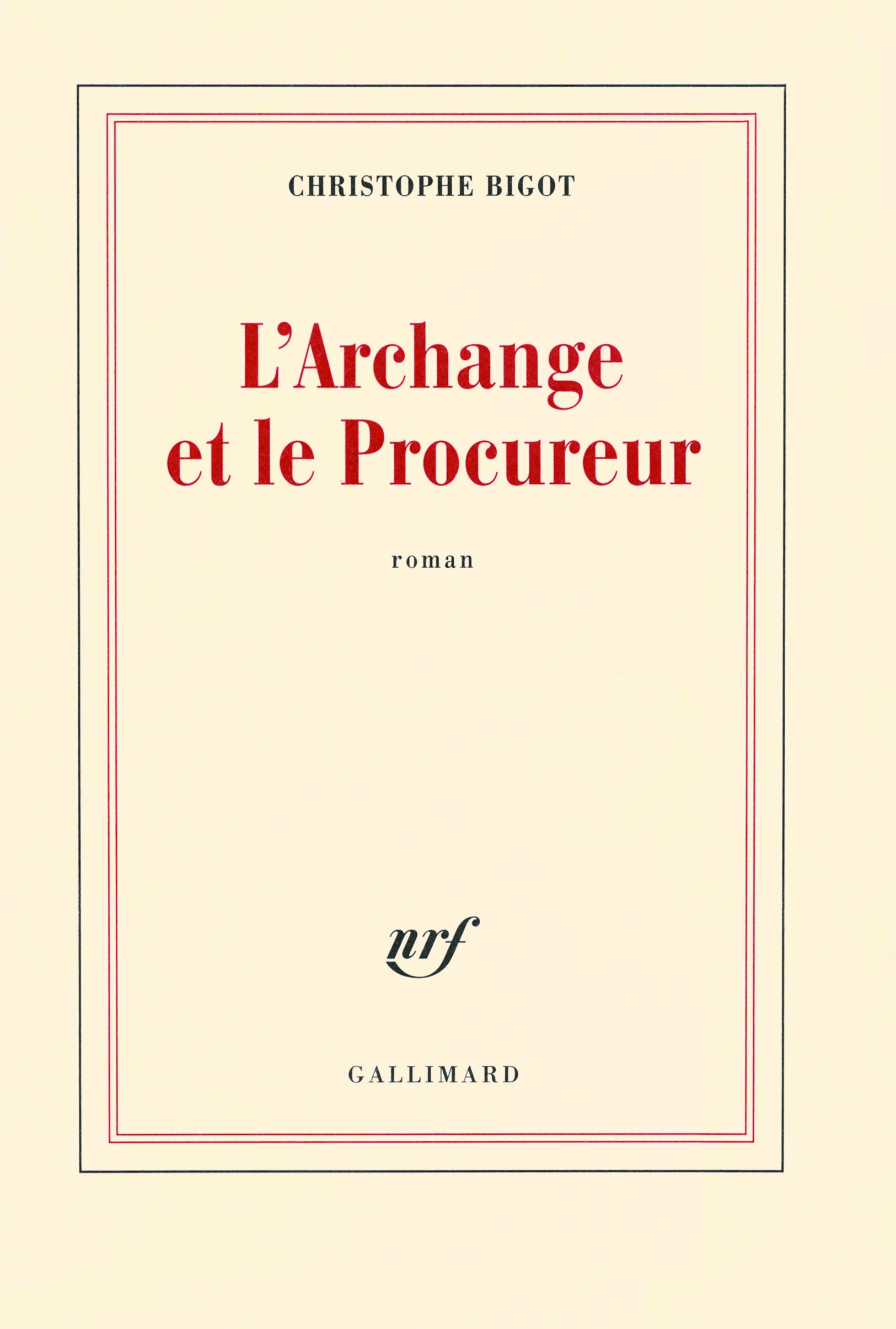 L'Archange et le Procureur 9782070120840