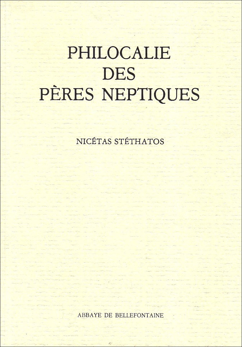 Philocalie des Pères neptiques, Philemon 9782855899572