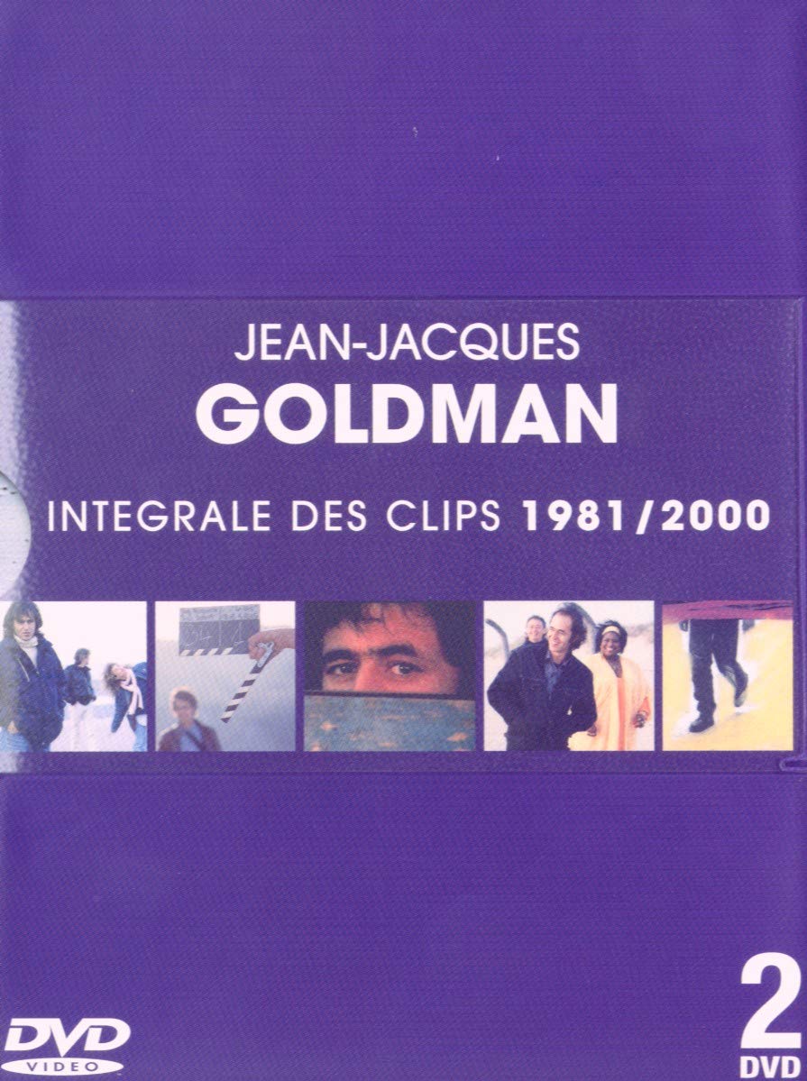 Jean-Jacques Goldman : L'Intégrale des clips 1981-2000 - Coffret 2 DVD 5099720124993