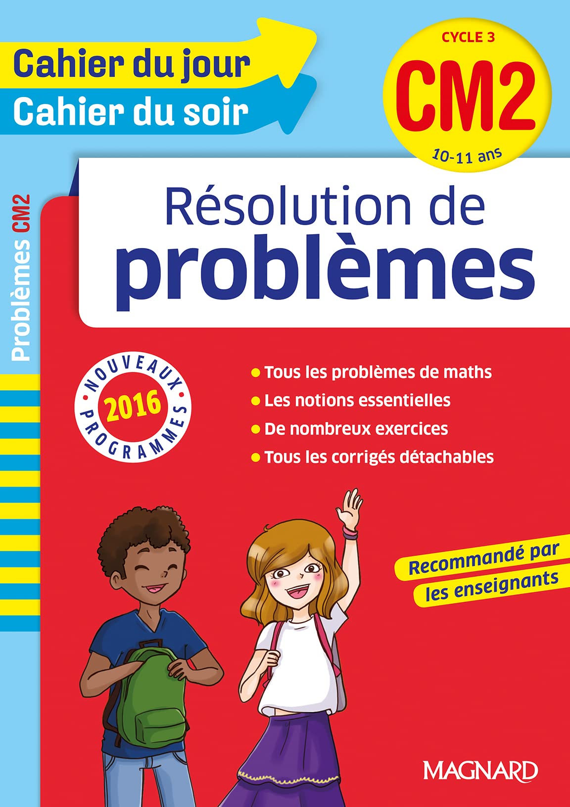 Cahier du jour/Cahier du soir Résolution de problèmes CM2 - Nouveau programme 2016 9782210753457