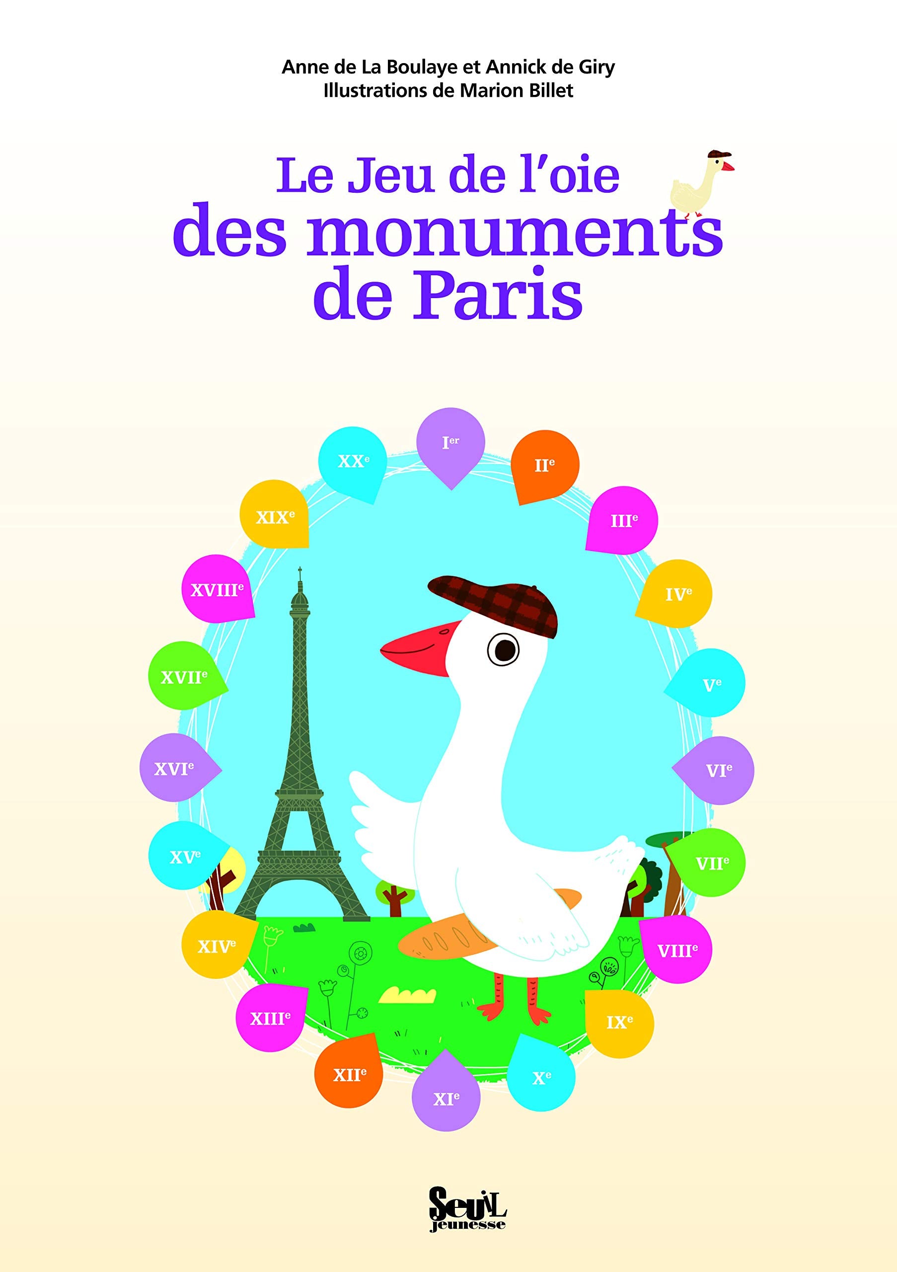 Le Jeu de l'oie des monuments de Paris 9782020986625