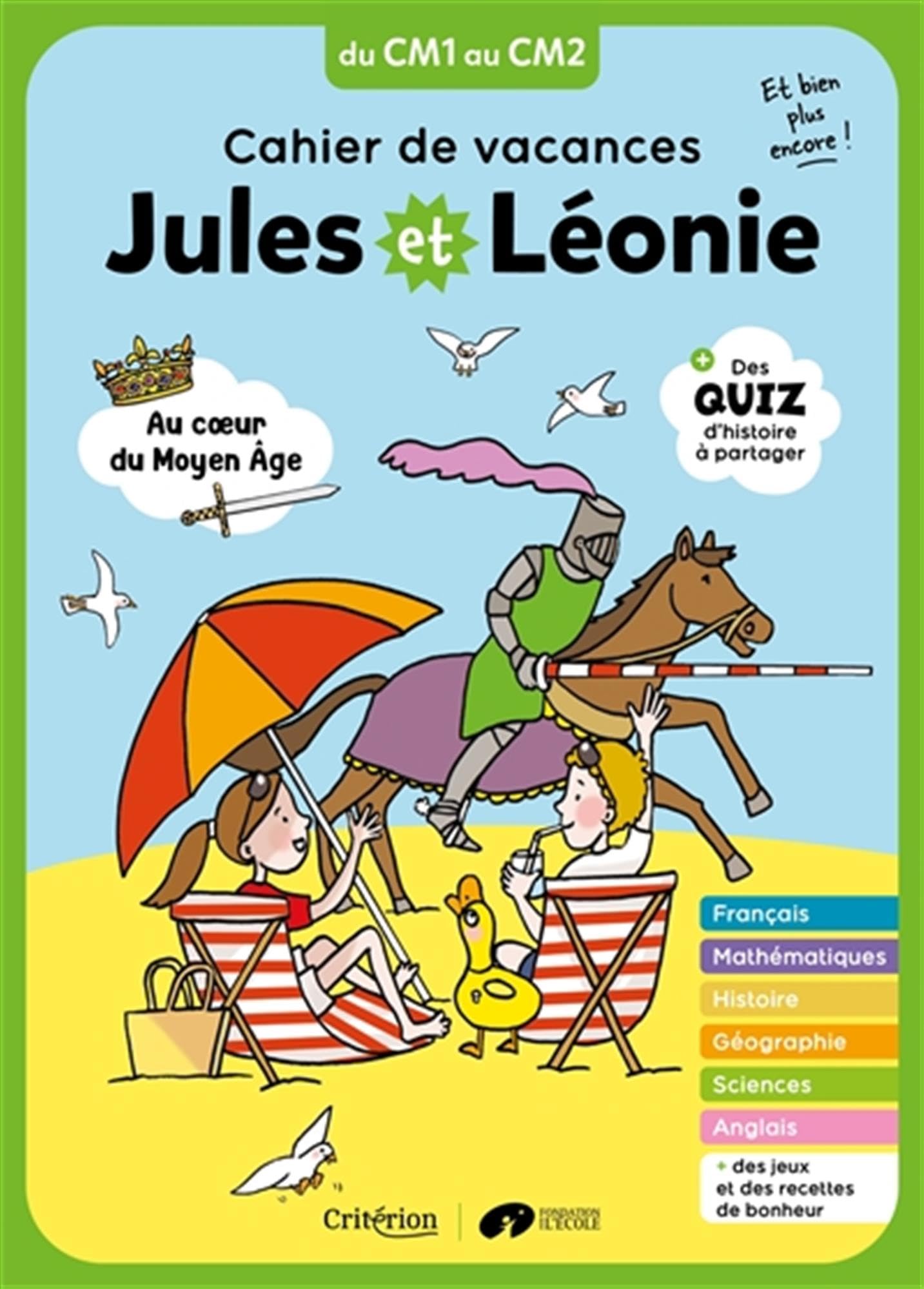 Cahier de vacances Jules et Léonie du CM1 au CM2 - Nouvelle édition 9782741302650