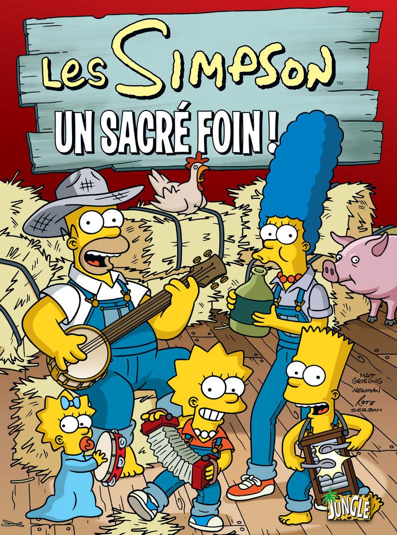 Les Simpson - tome 2 Un sacré foin (02) 9782874425554