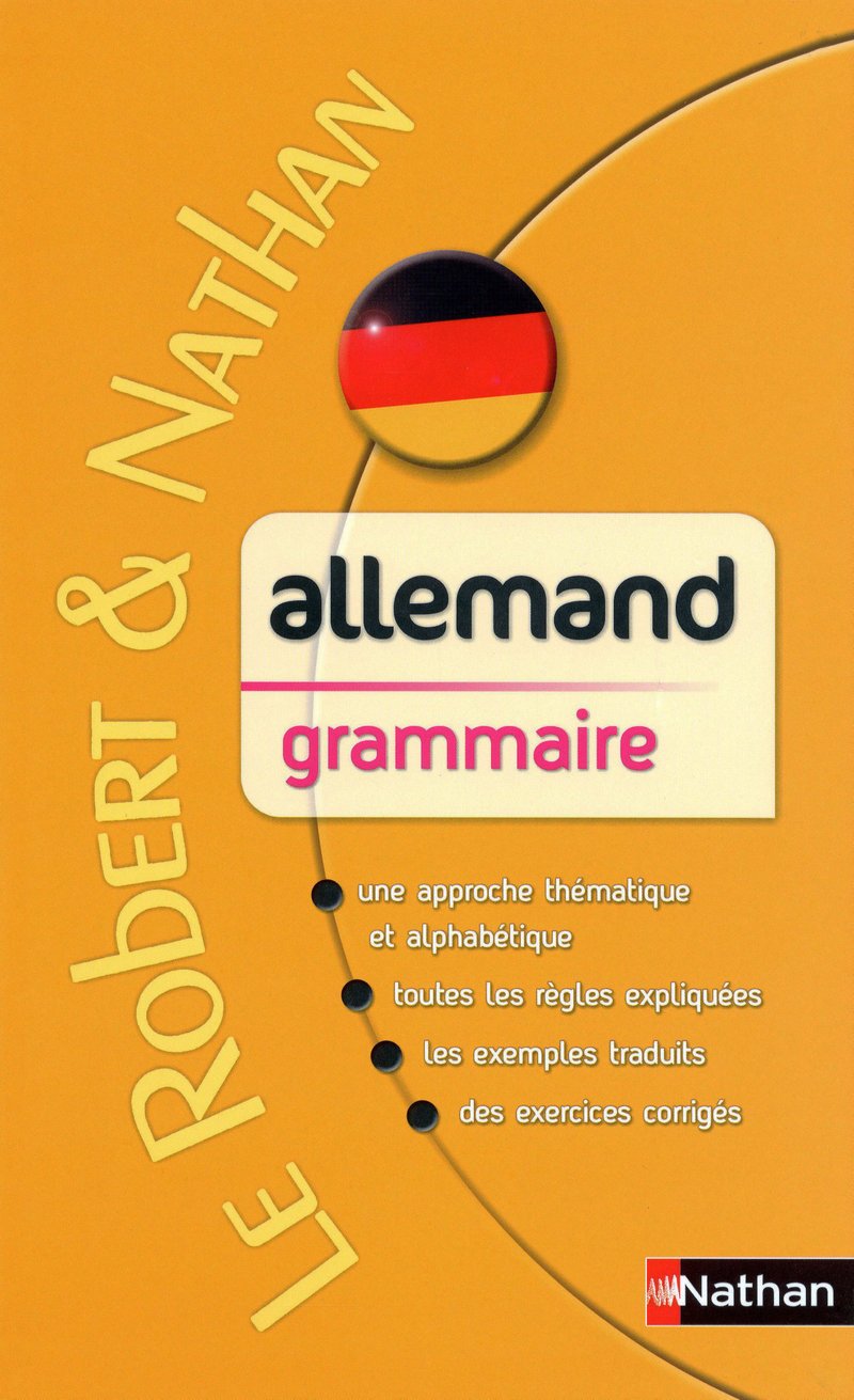 Robert & Nathan Grammaire Allemande 9782091844701