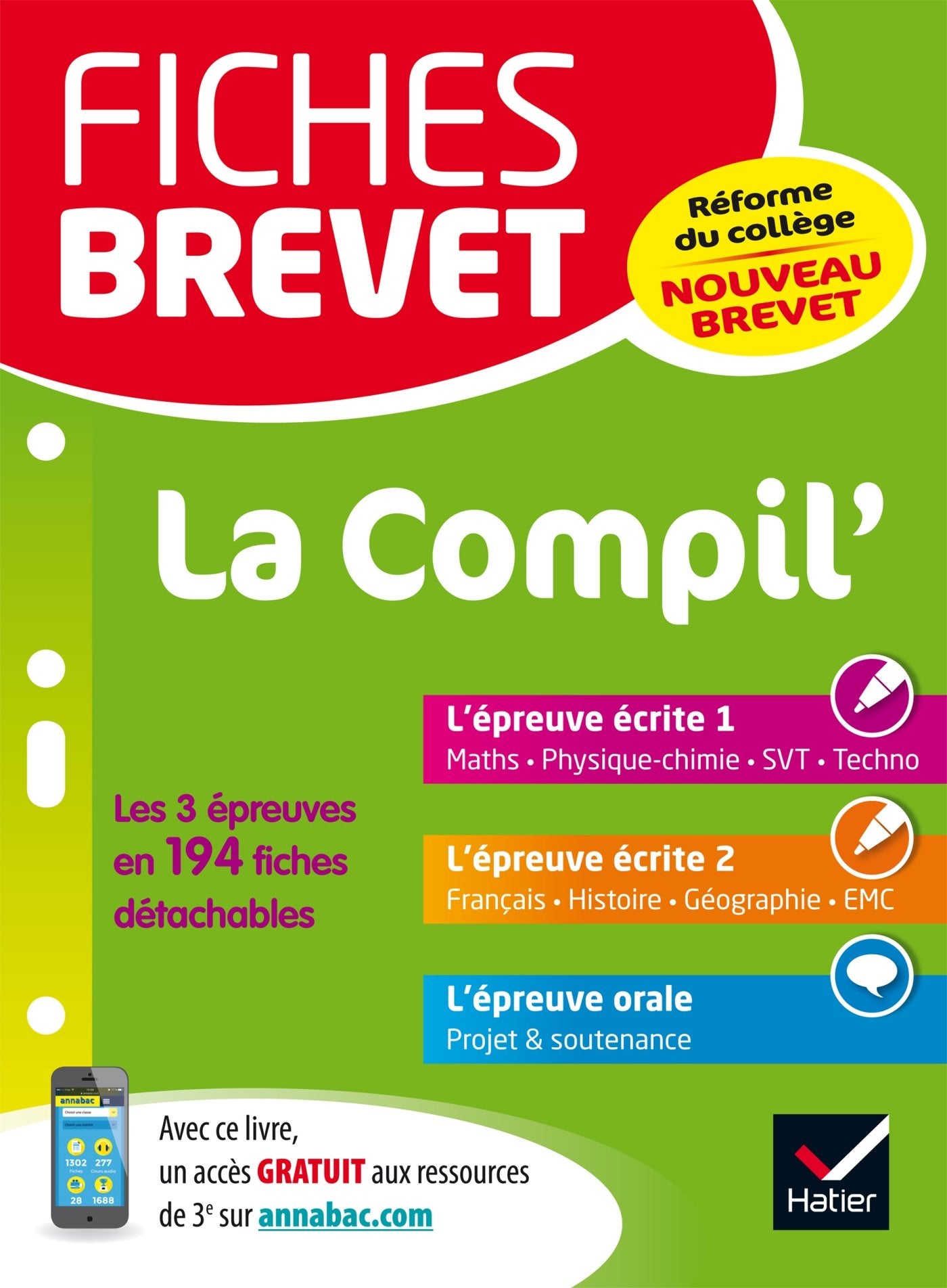 La compil': Nouveau brevet 9782401029101