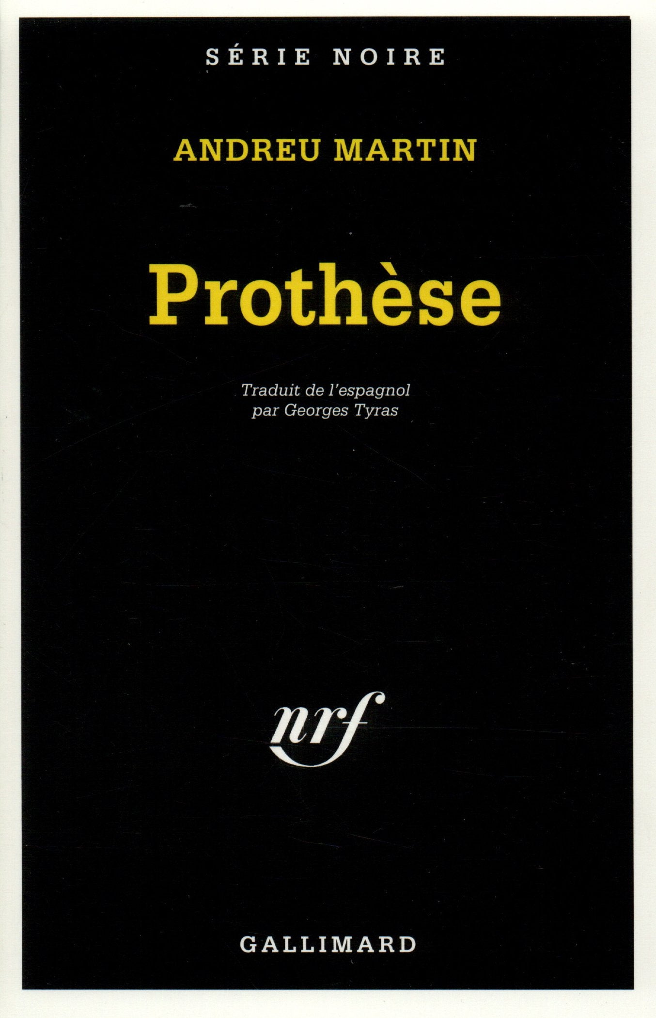 Prothèse 9782070493777