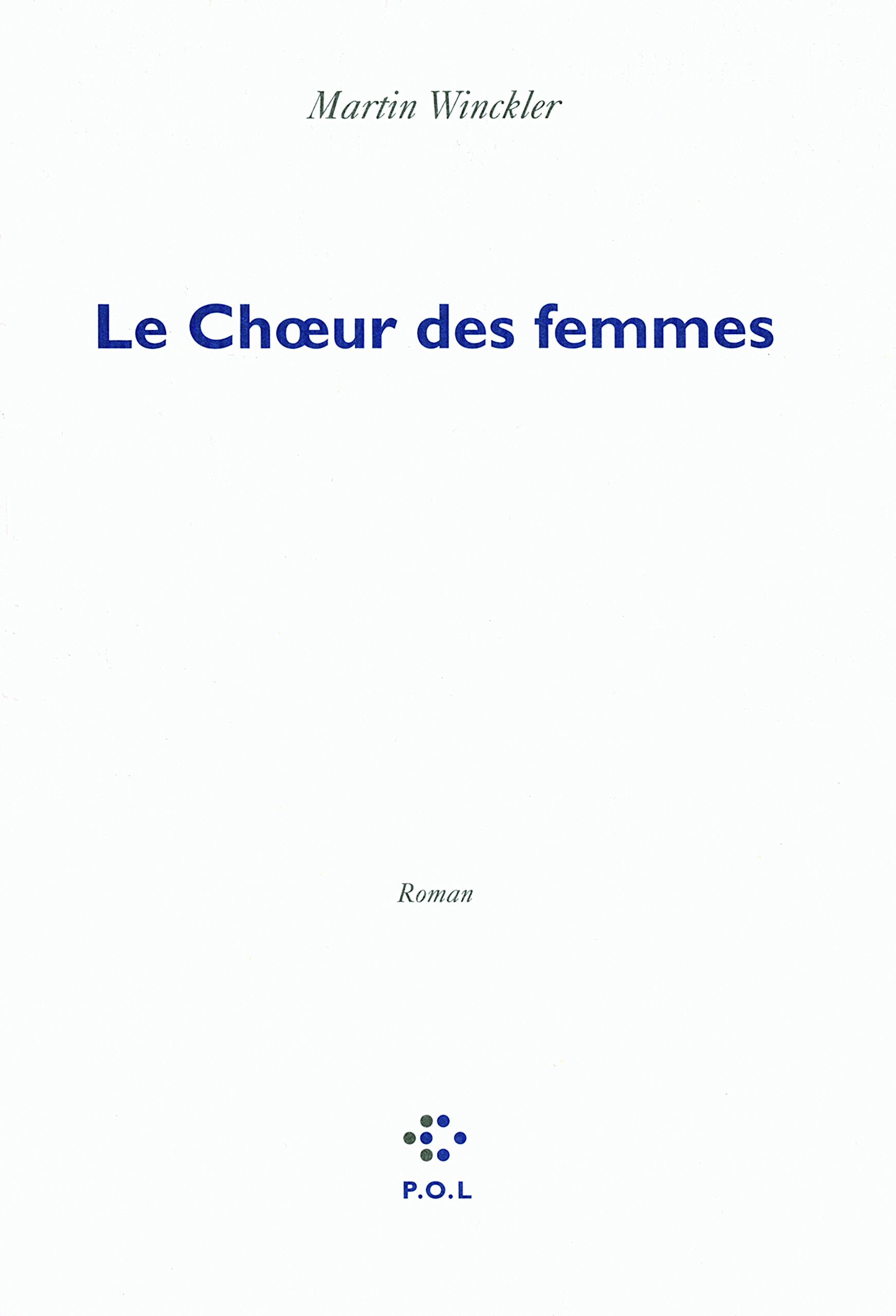 Le choeur des femmes 9782846822671