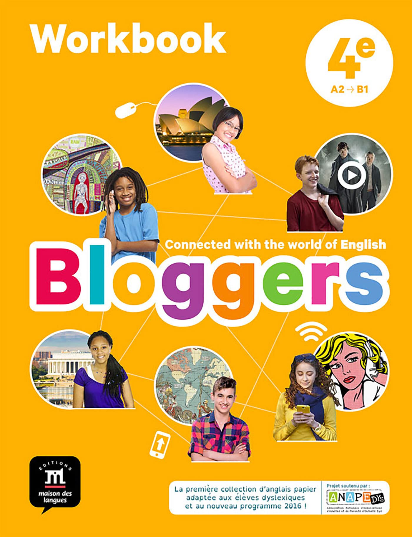 Bloggers 4e - Workbook: Connected with the world of English 9782356854537