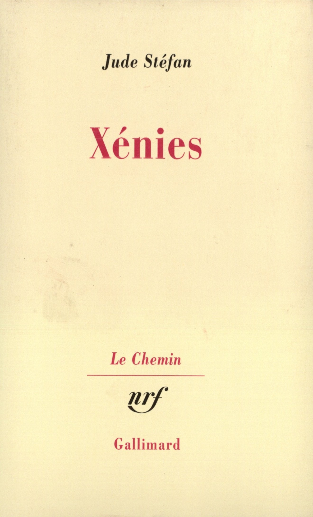 Xénies 9782070725052