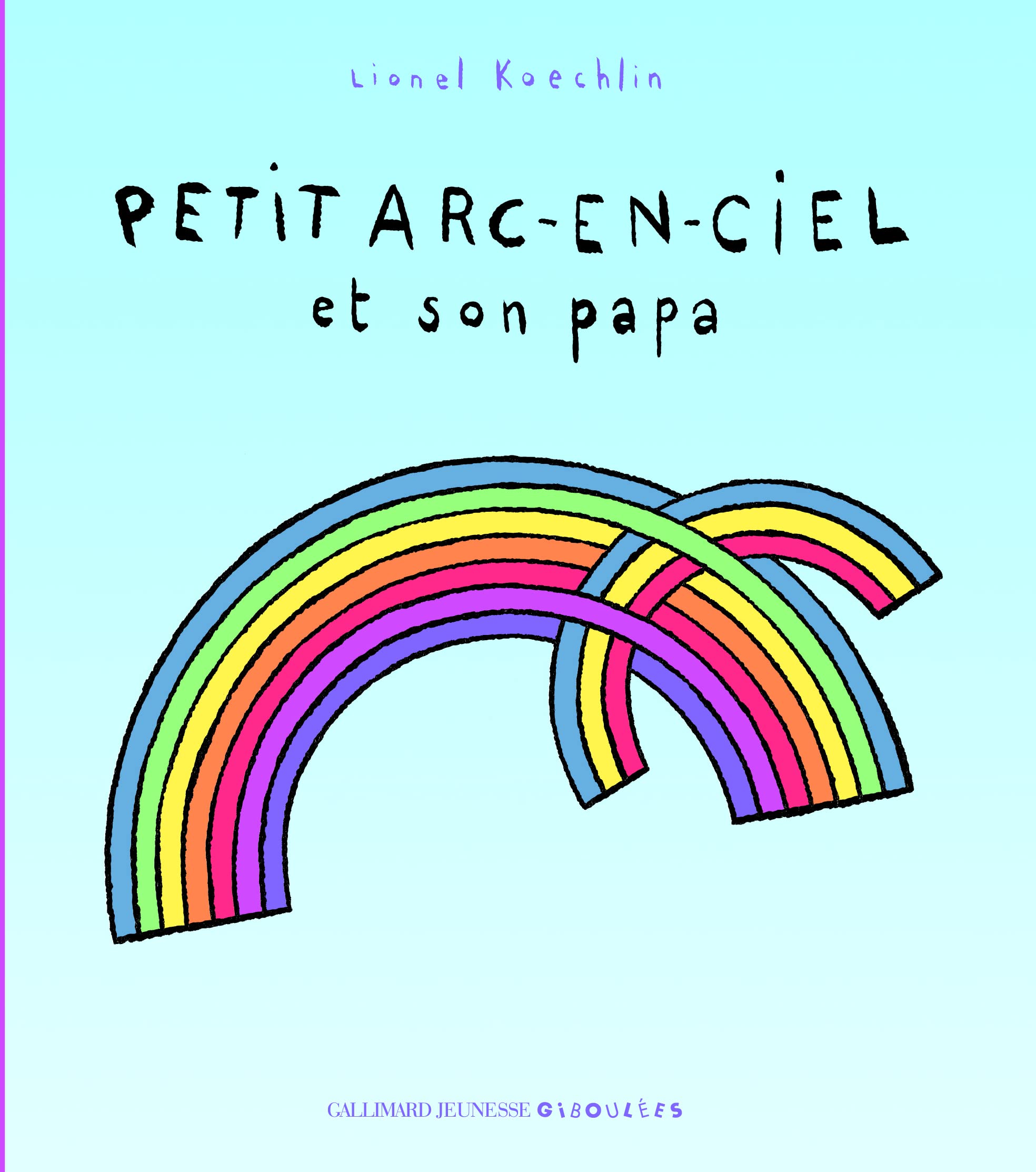 Petit arc-en-ciel et son papa 9782070618347