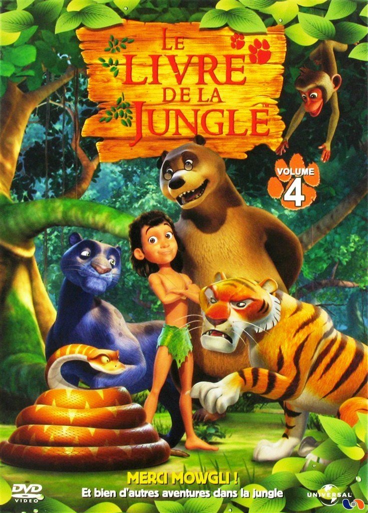 Le Livre de la Jungle-Volume 4-Merci Mowgli 5050582885330