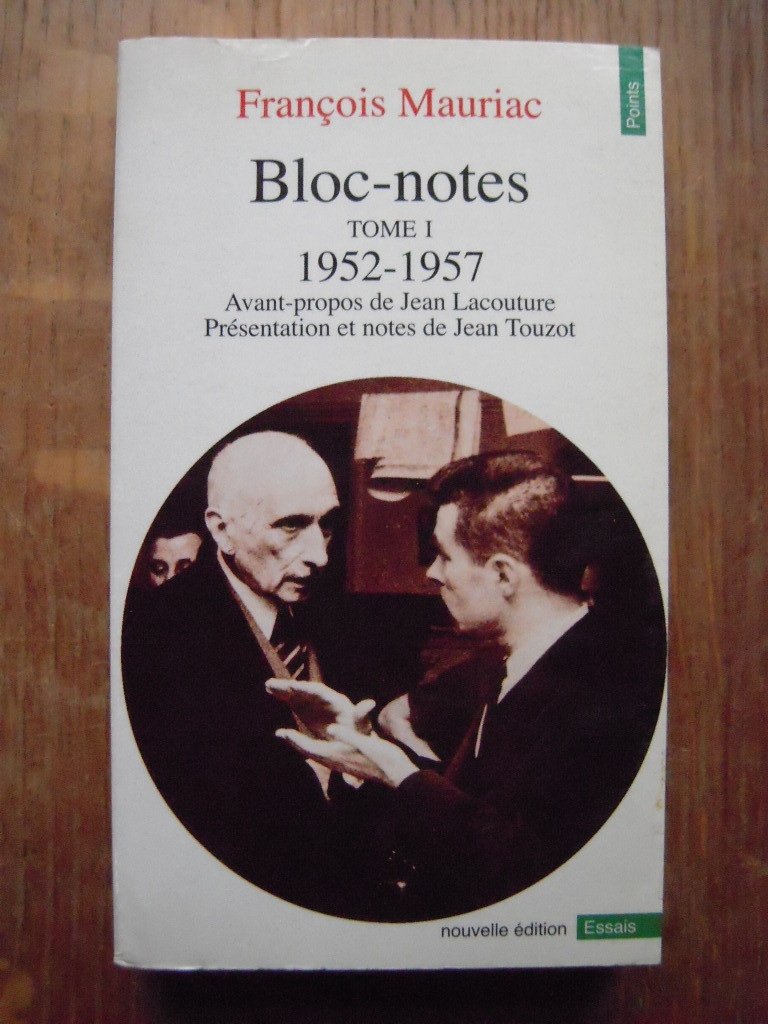 Bloc-notes, tome 1 : 1952-1957 9782020128148