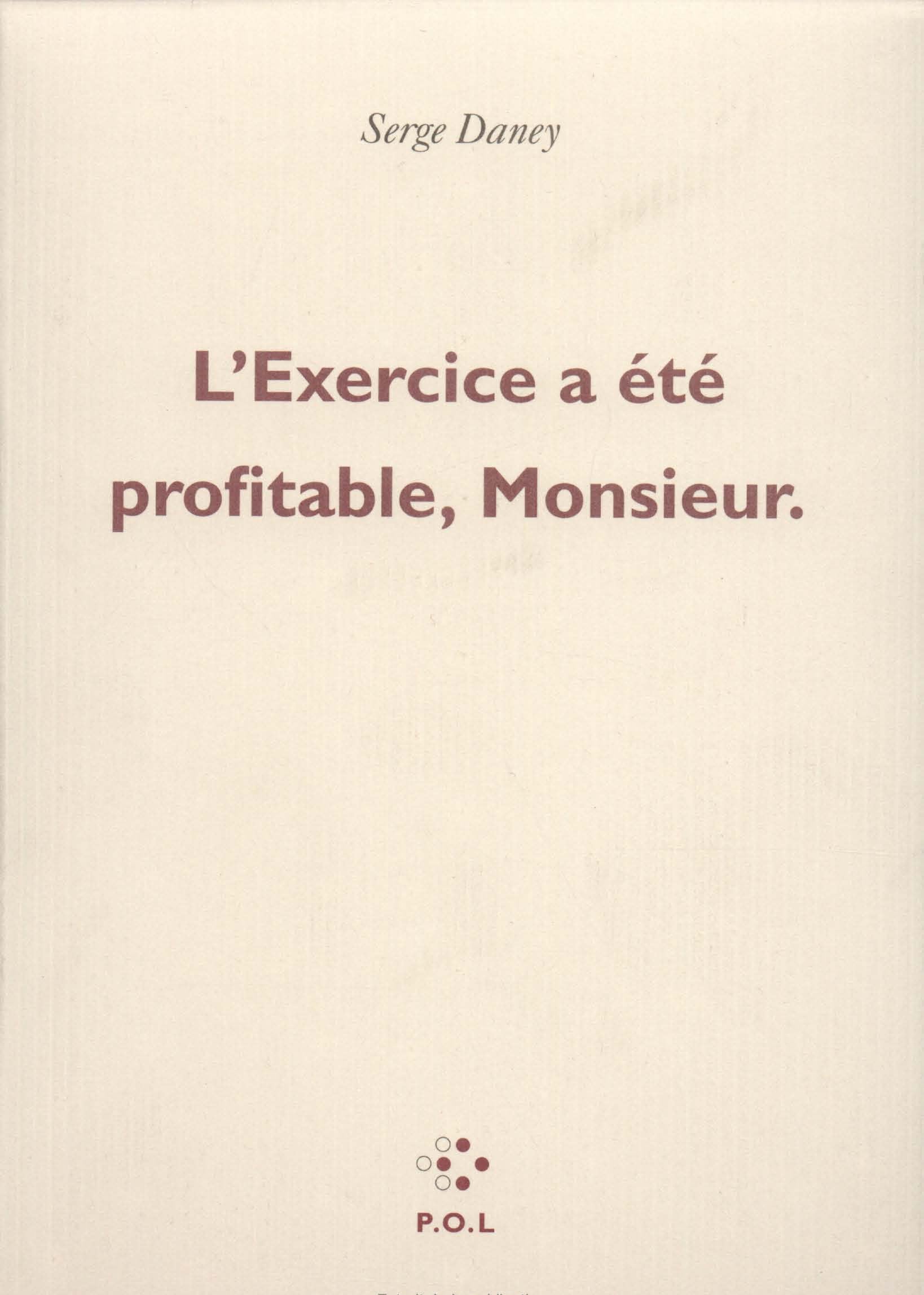 L'exercice a été profitable, Monsieur 9782867443534