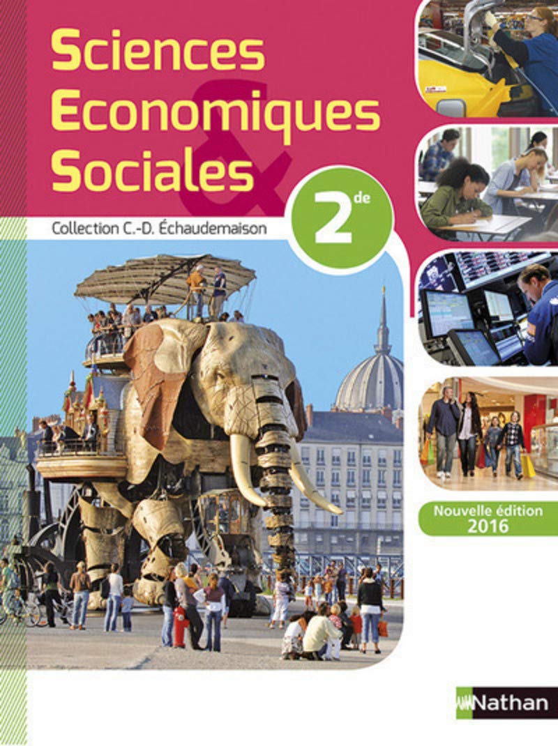 Sciences économiques et sociales 2de 9782091726007