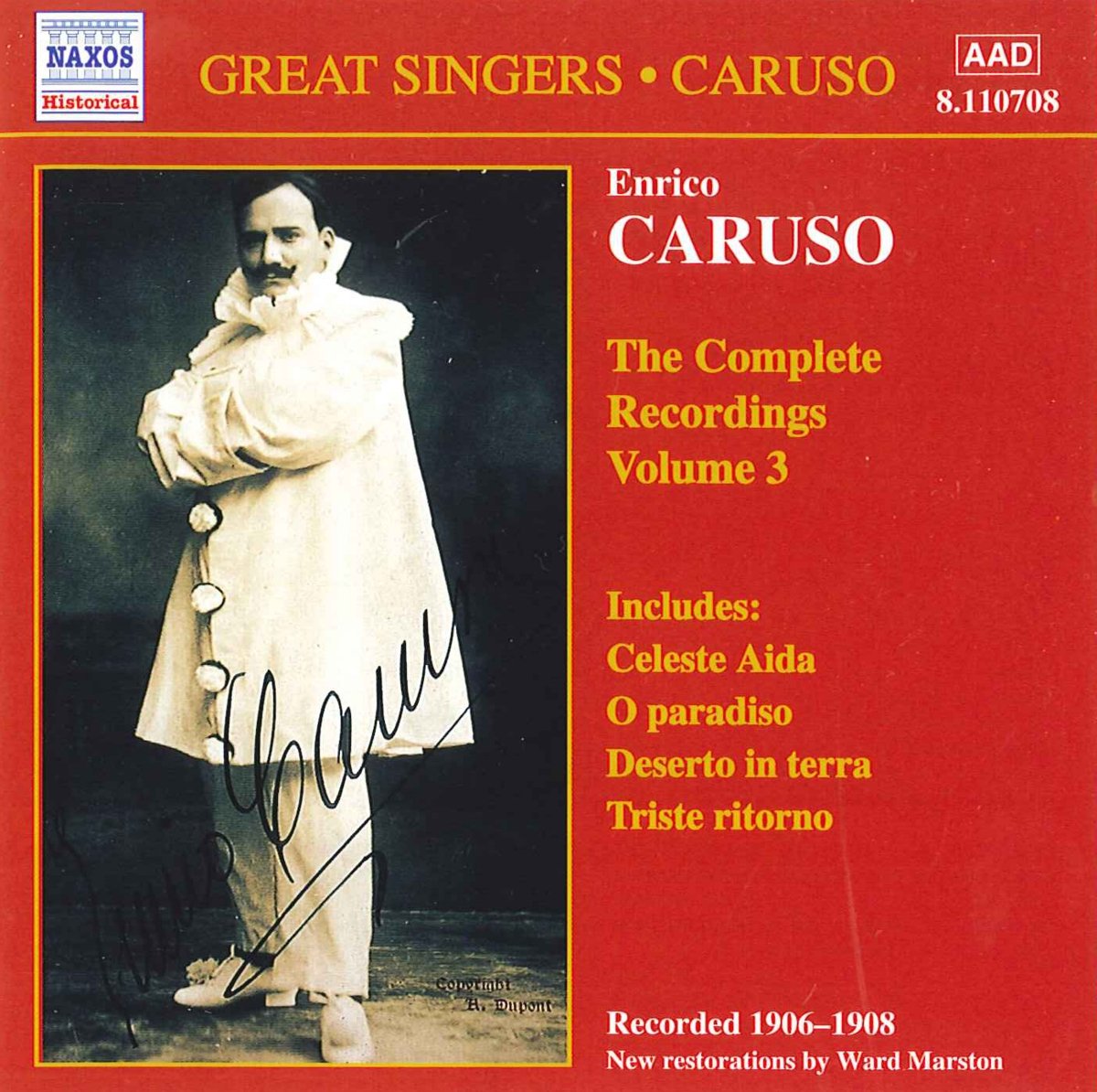 Caruso : complete Recording /vol.3 0636943170823