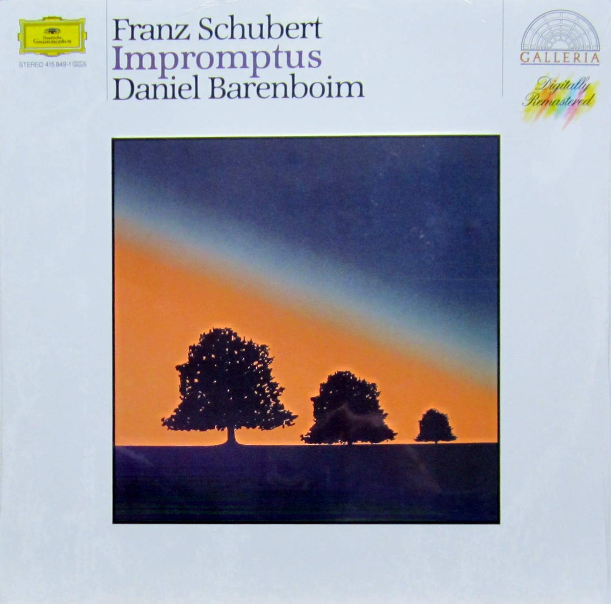 Schubert-4 935 142-4 Impromptus d 899 OP 90-Daniel Barenboim 0028941584915