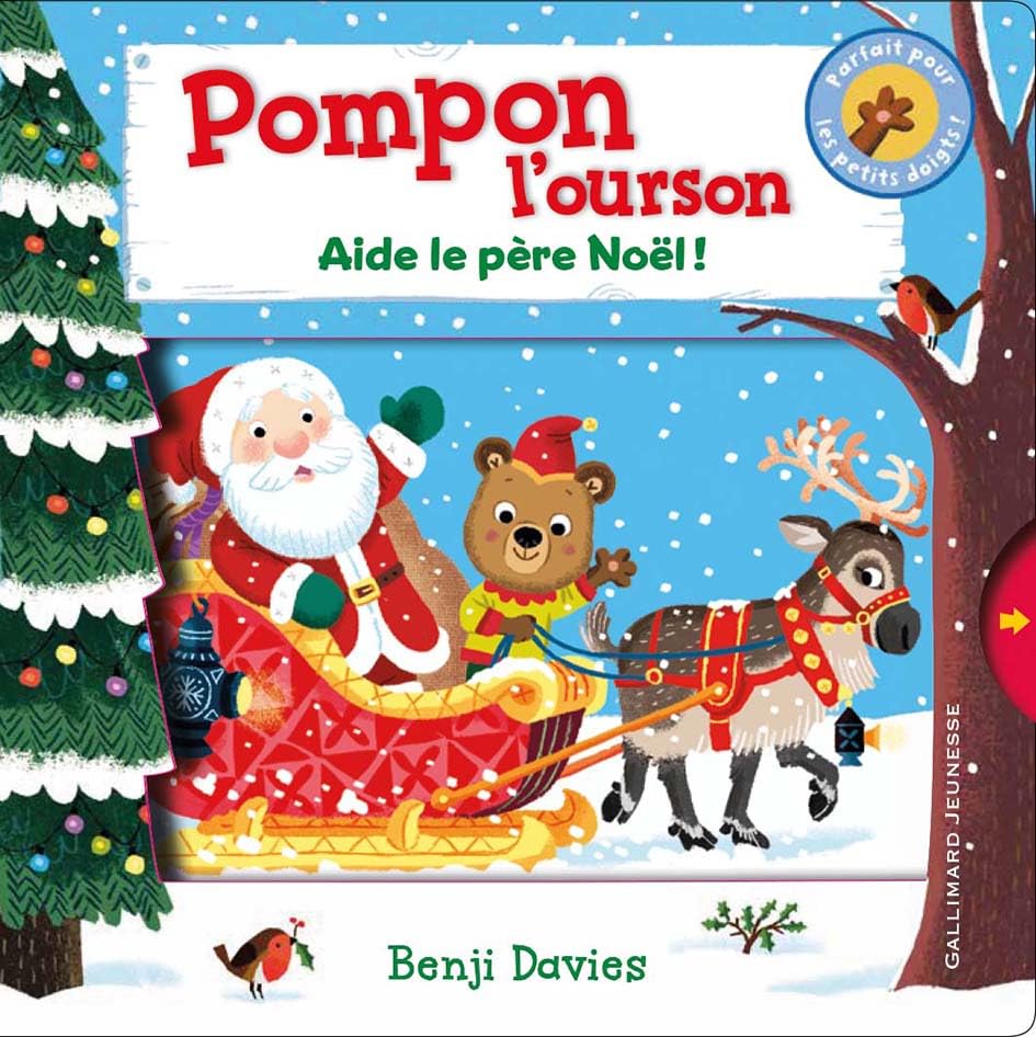 POMPON L'OURSON : AIDE LE PERE NOEL 9782070665884